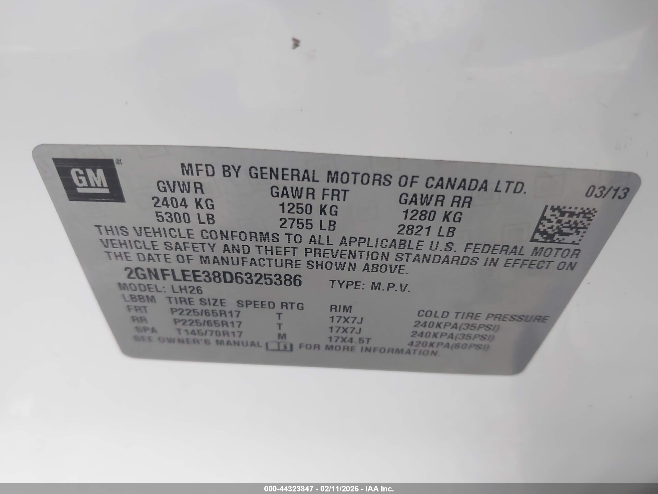 CHEVROLET EQUINOX image 9