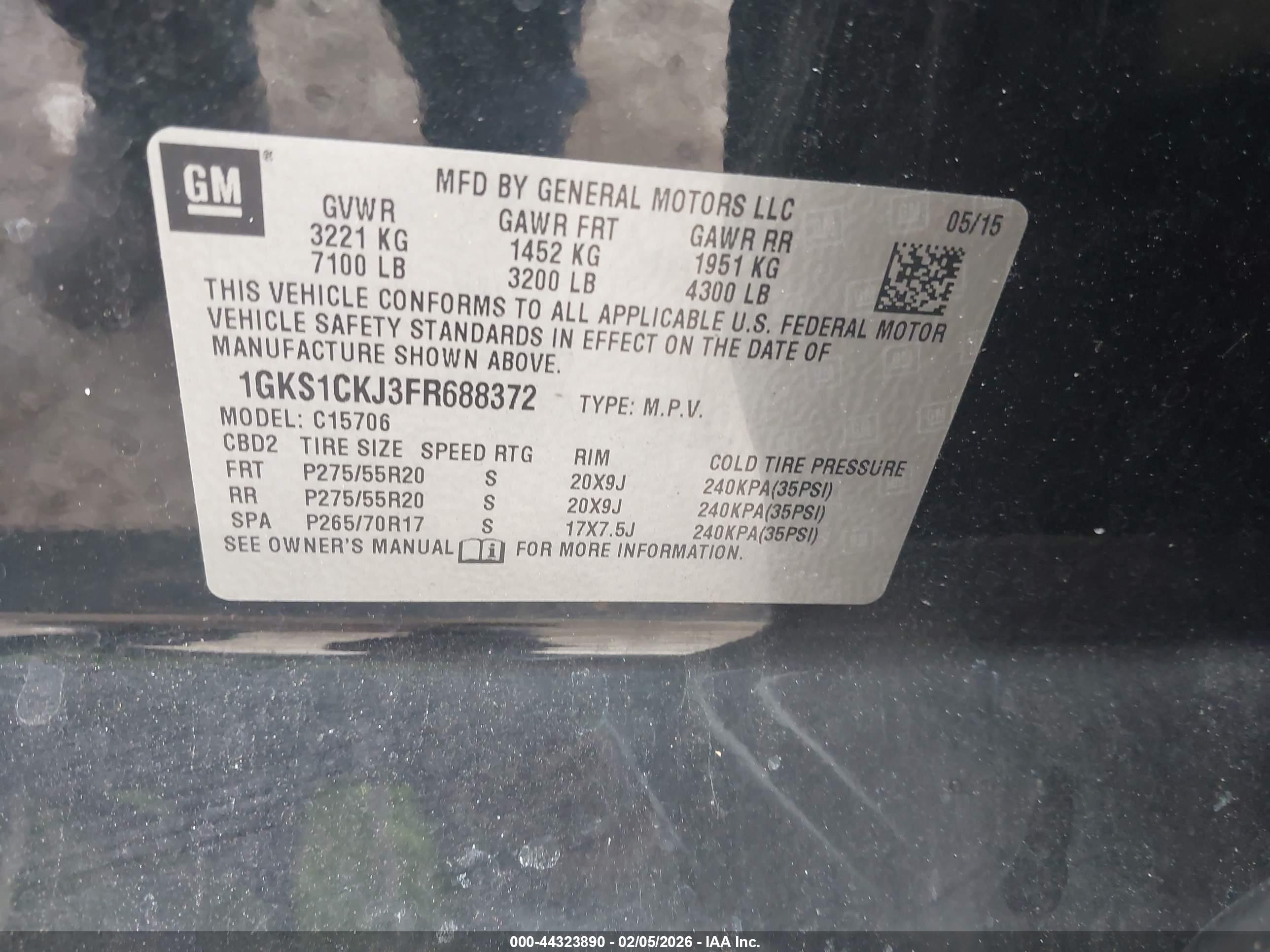 GMC YUKON image 9