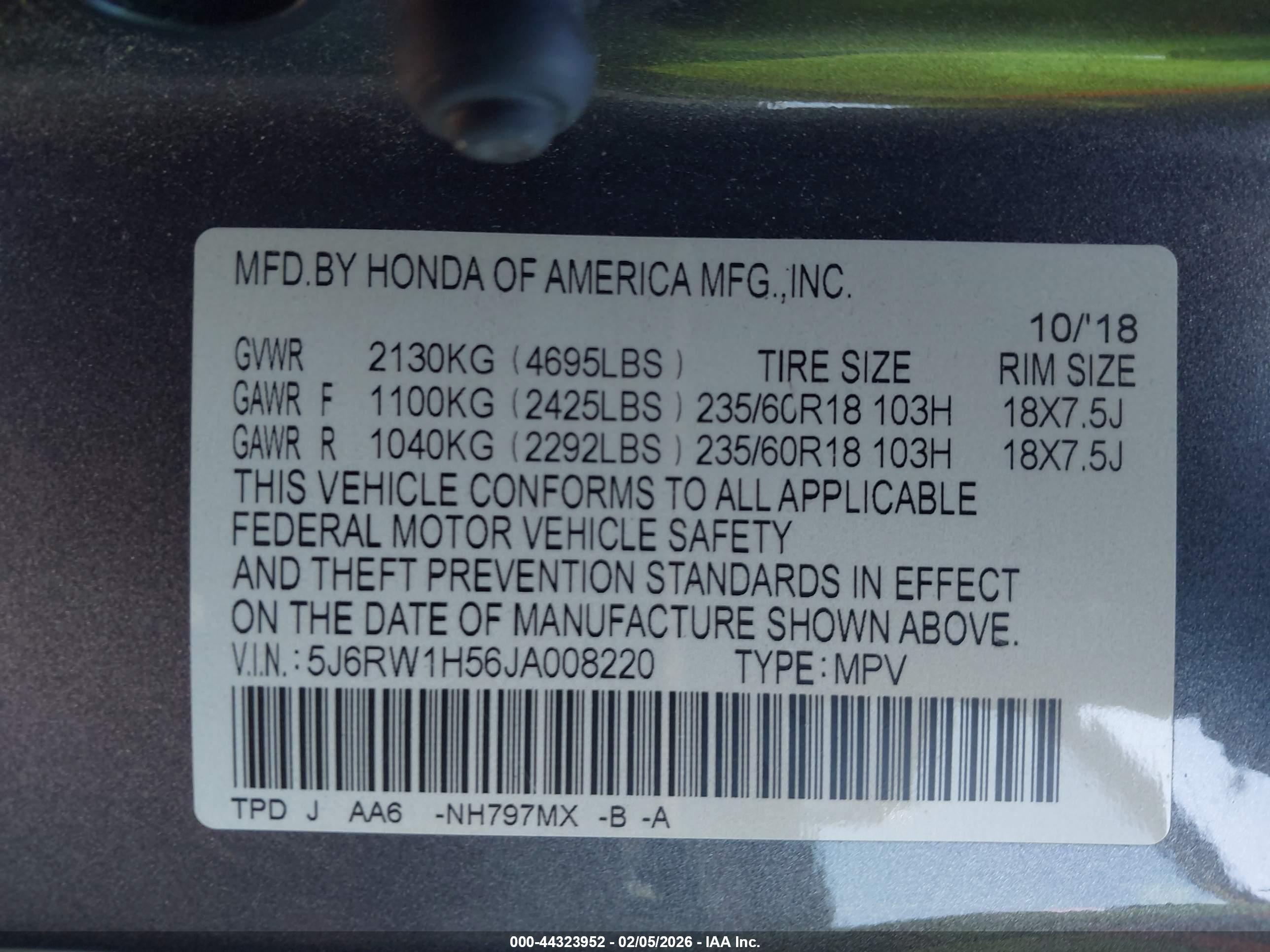 HONDA CR-V image 9