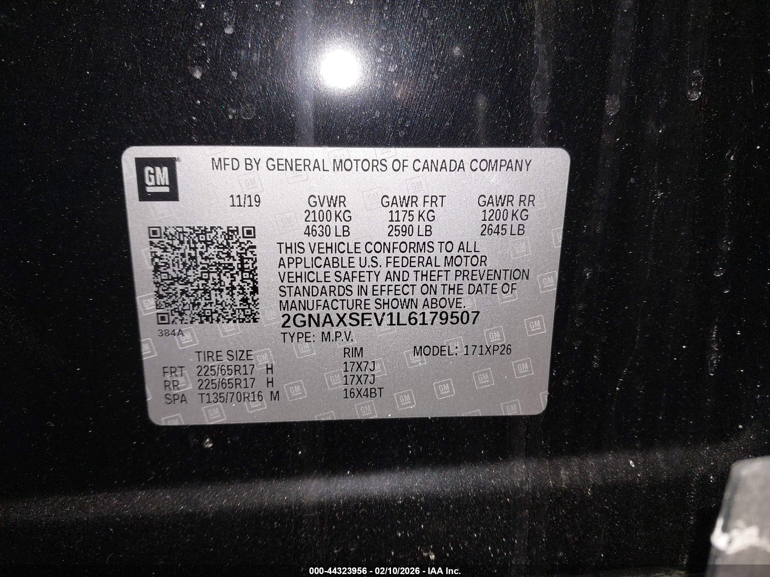 CHEVROLET EQUINOX image 9