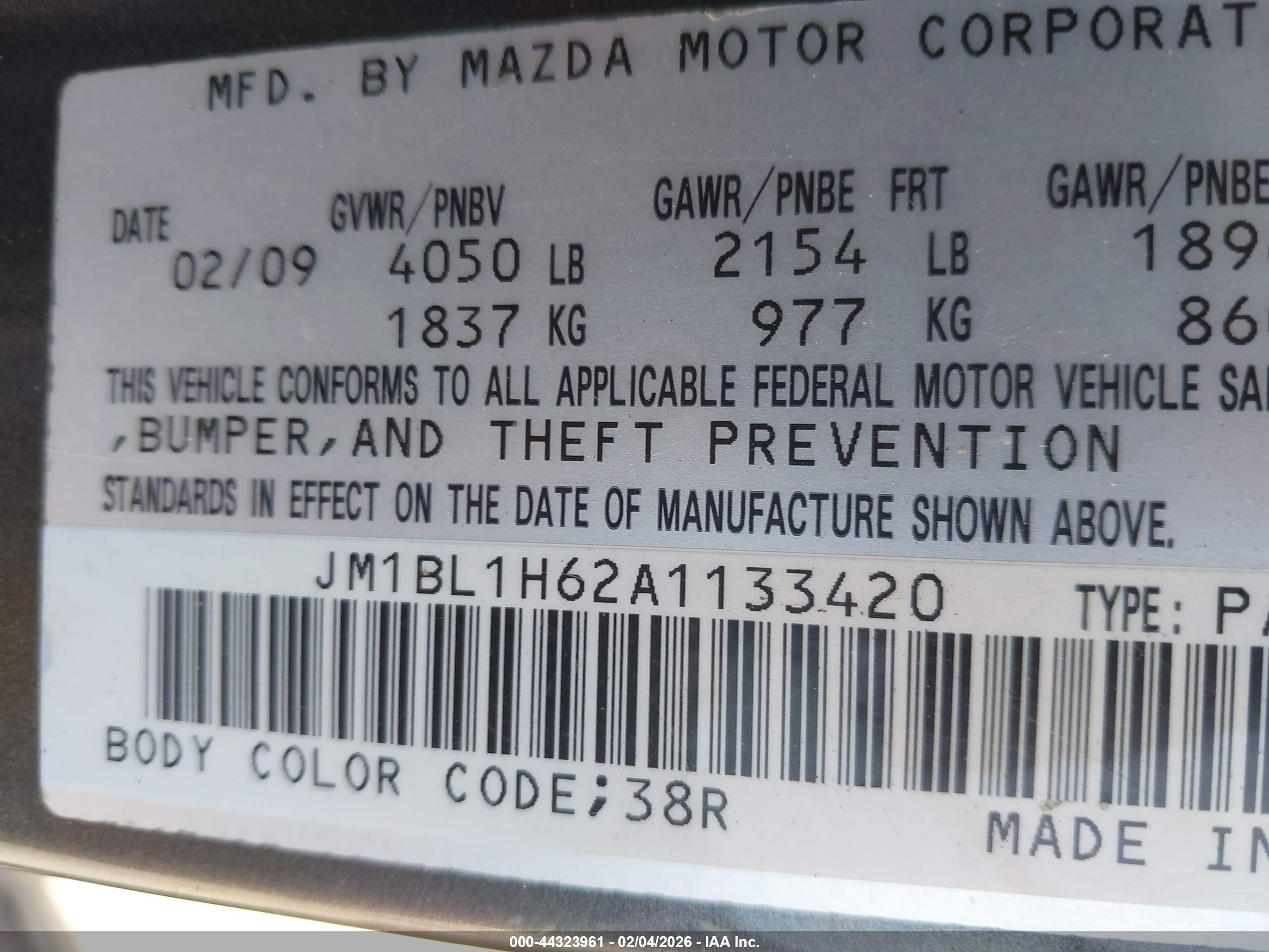 MAZDA MAZDA3 image 9
