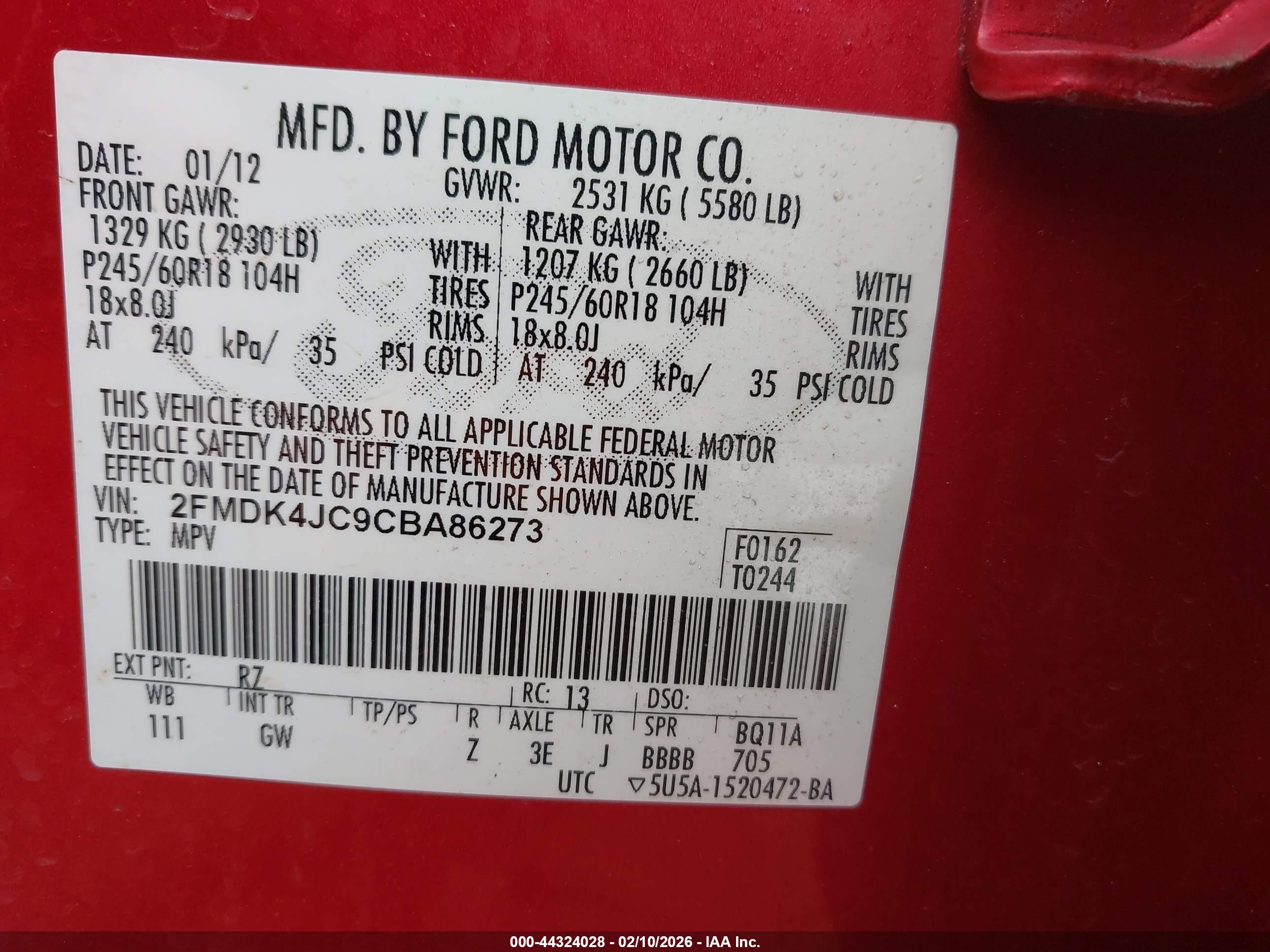 FORD EDGE image 9