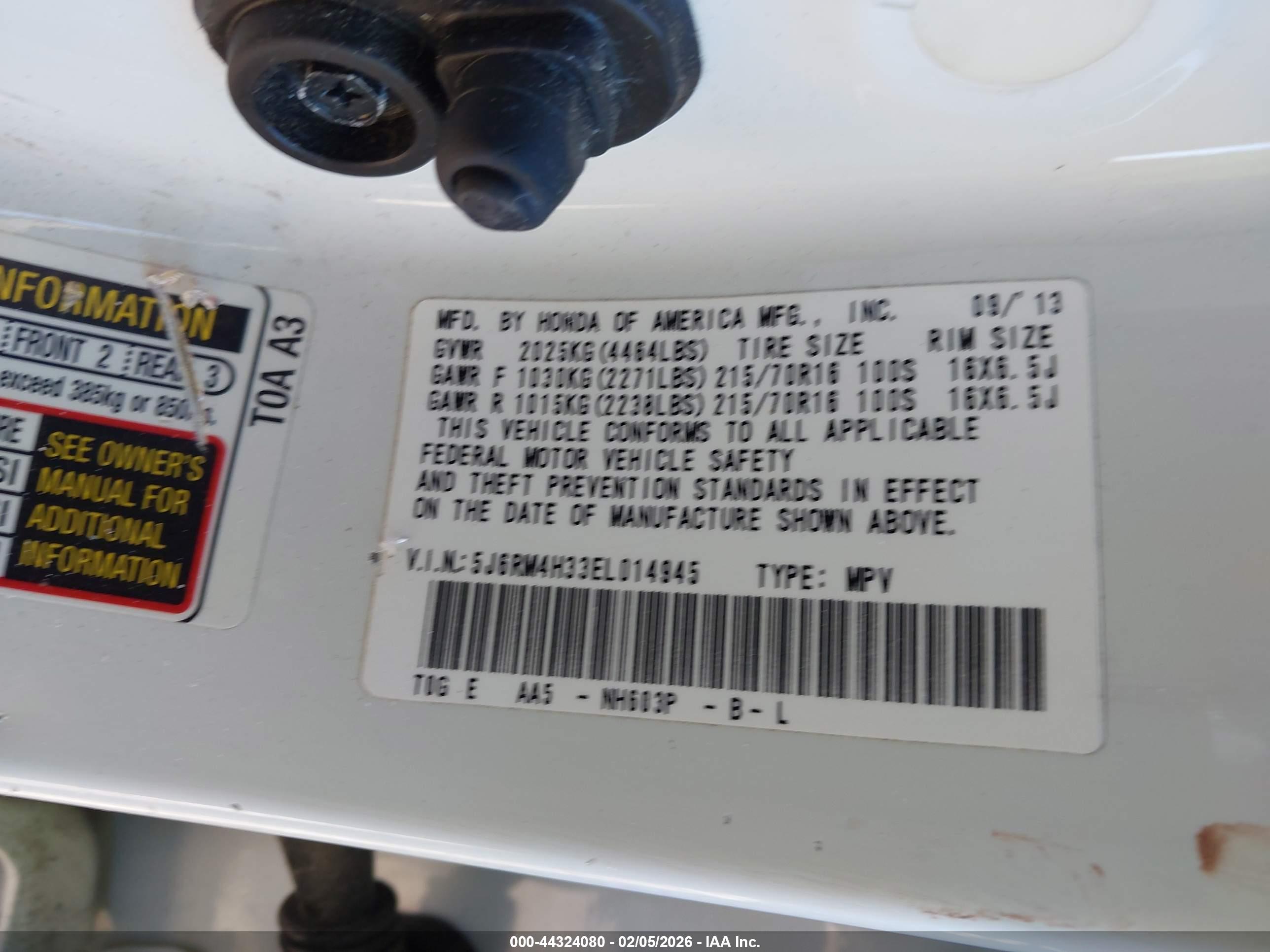 HONDA CR-V image 9