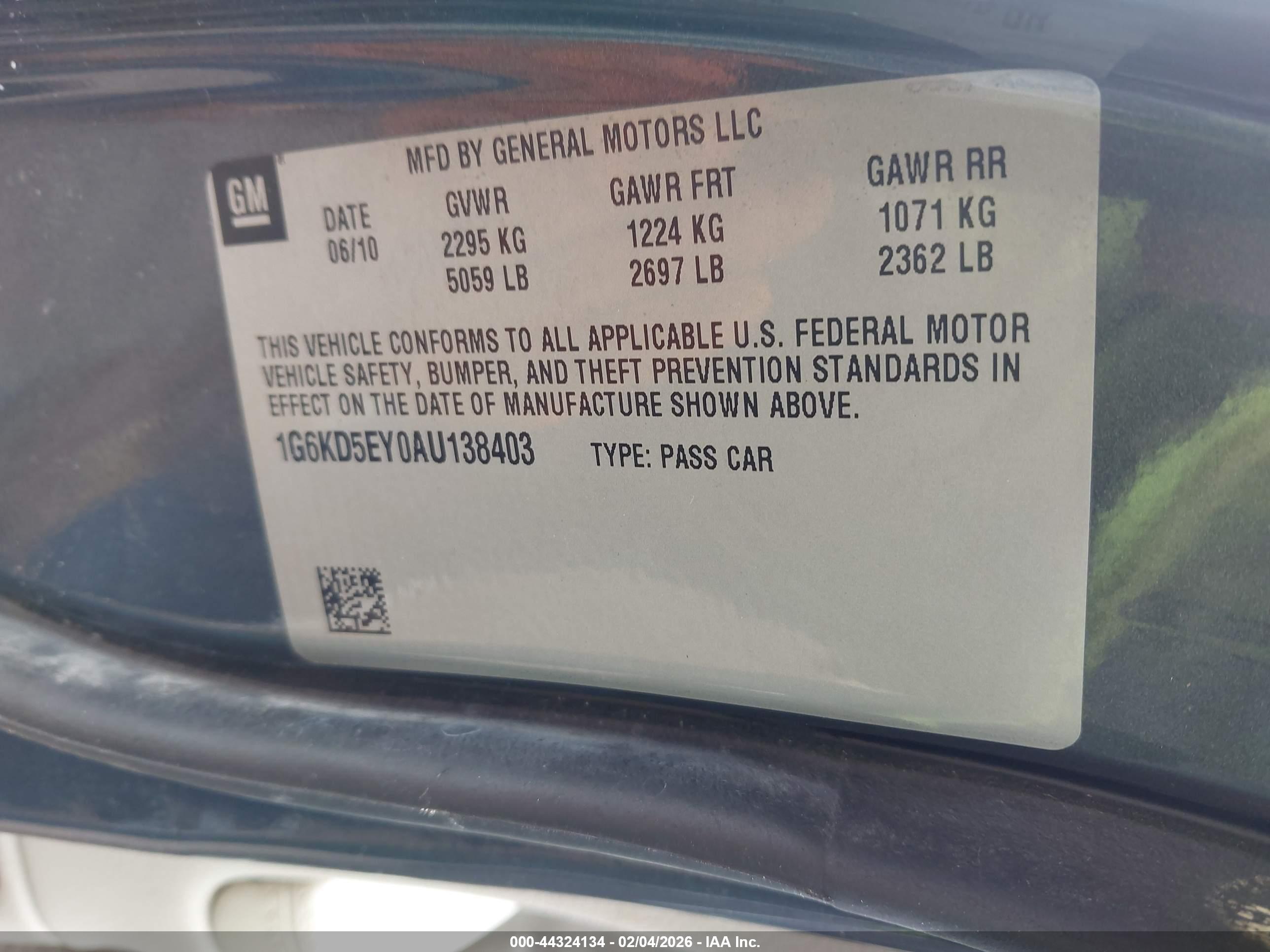 CADILLAC DTS image 9