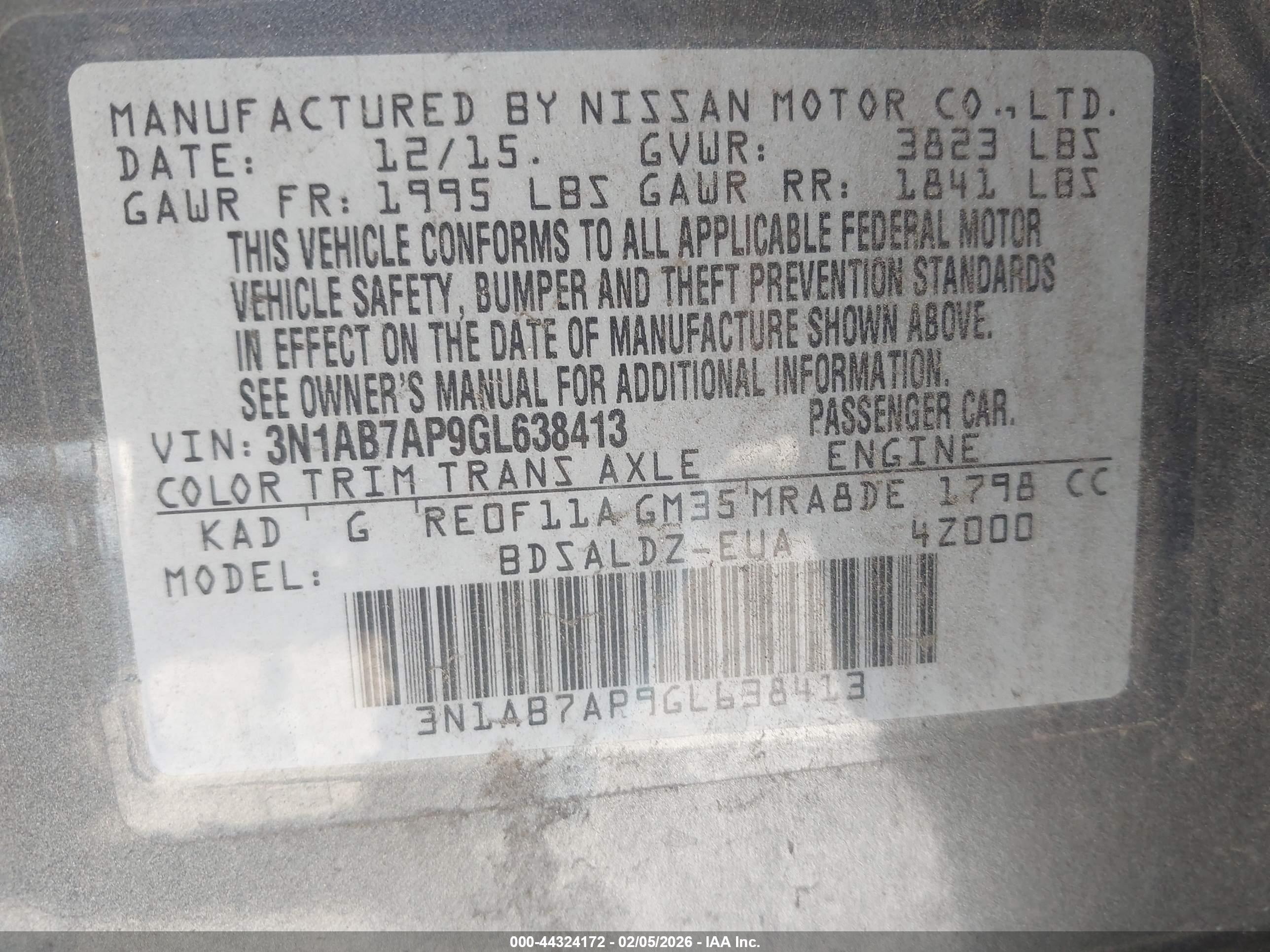 NISSAN SENTRA image 9