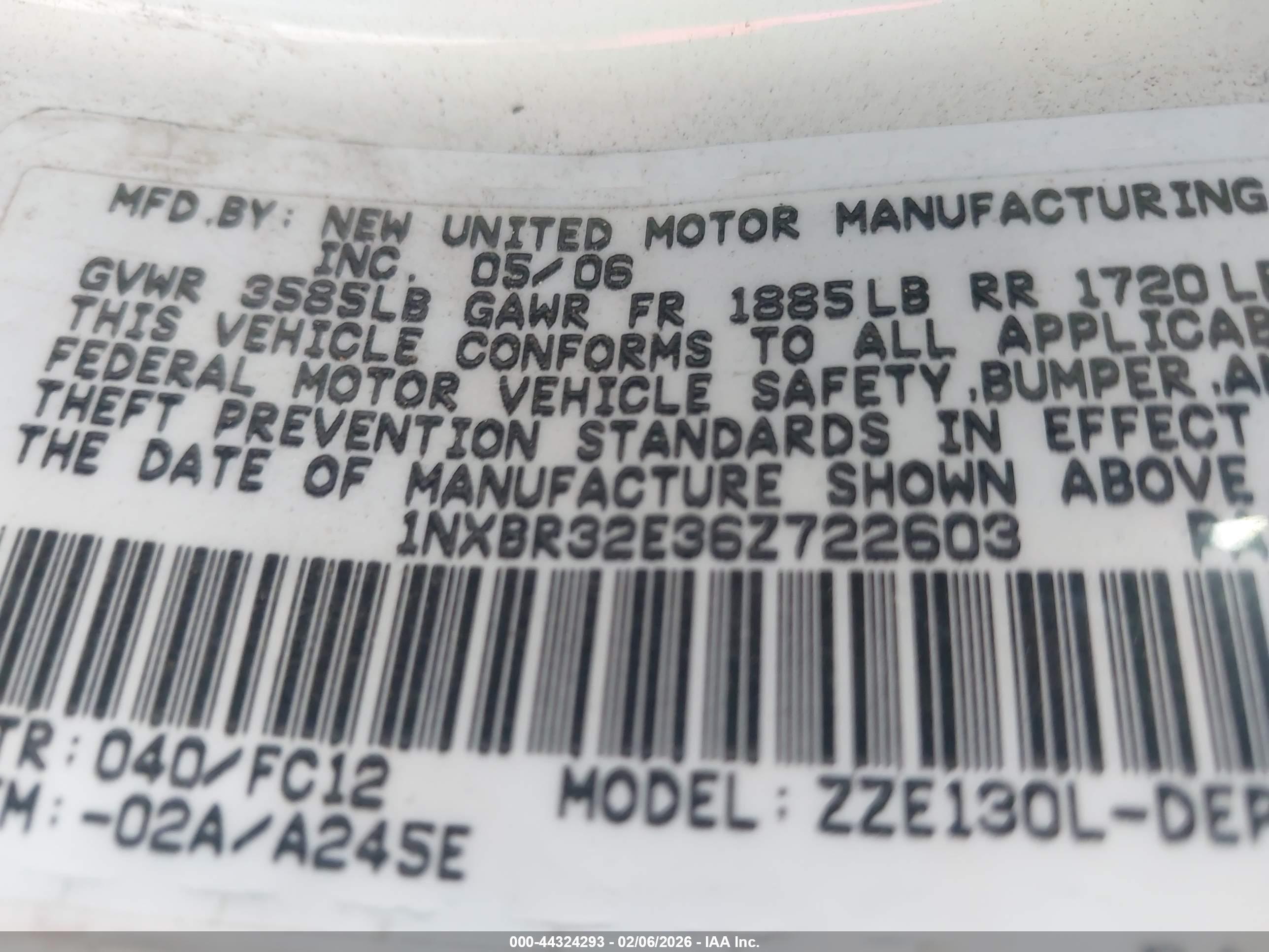 TOYOTA COROLLA image 9