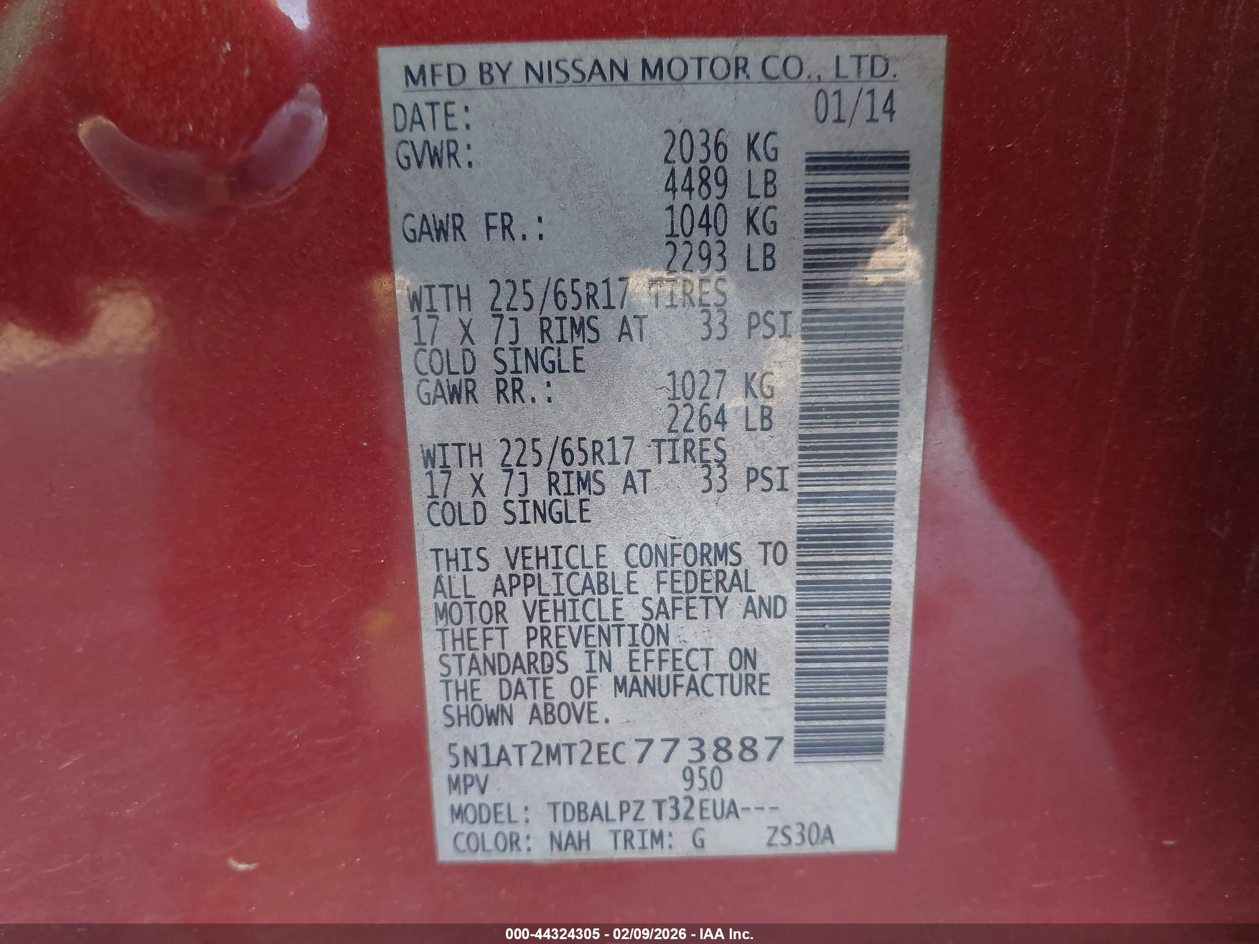 NISSAN ROGUE image 9