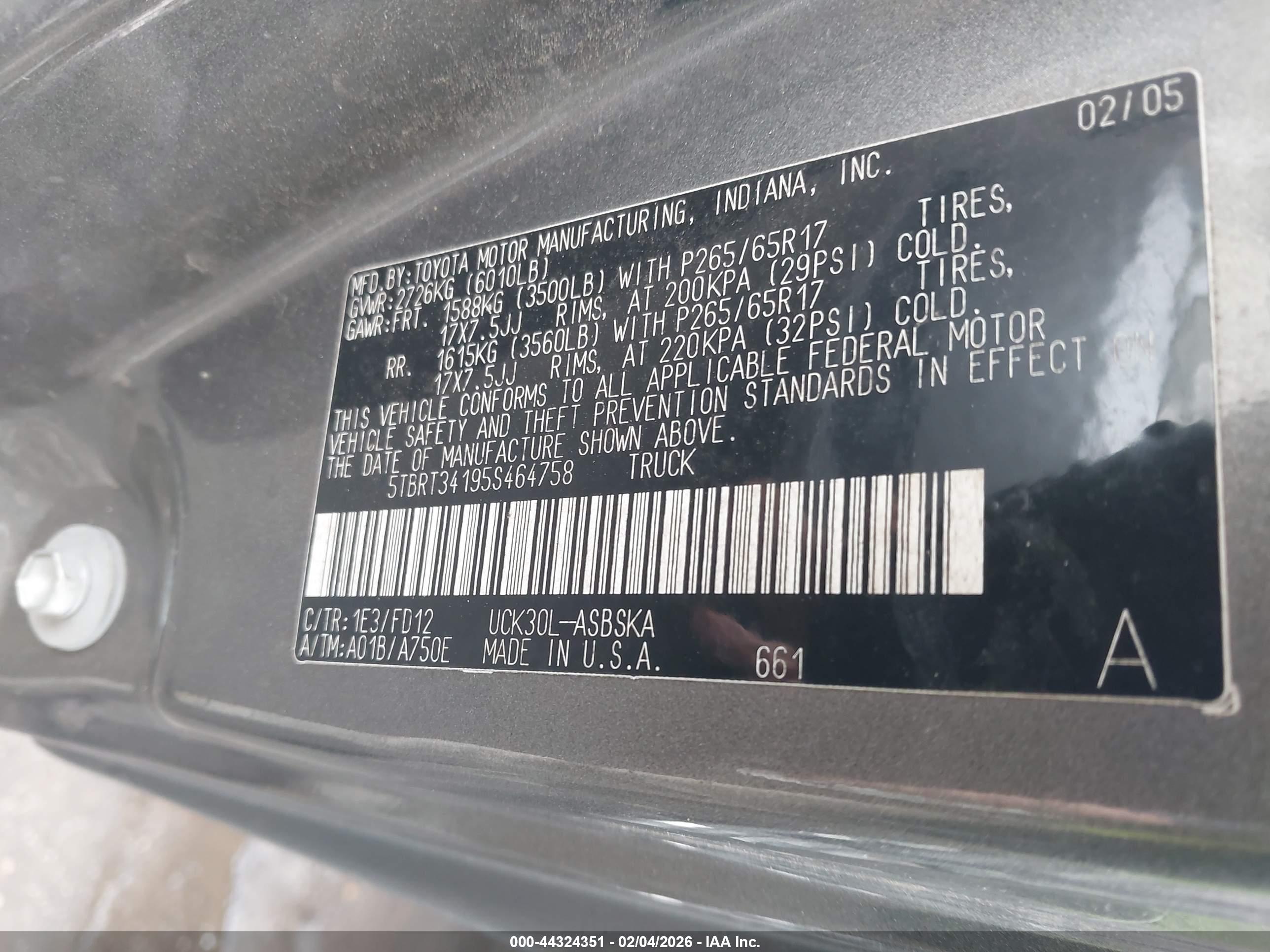 TOYOTA TUNDRA image 9