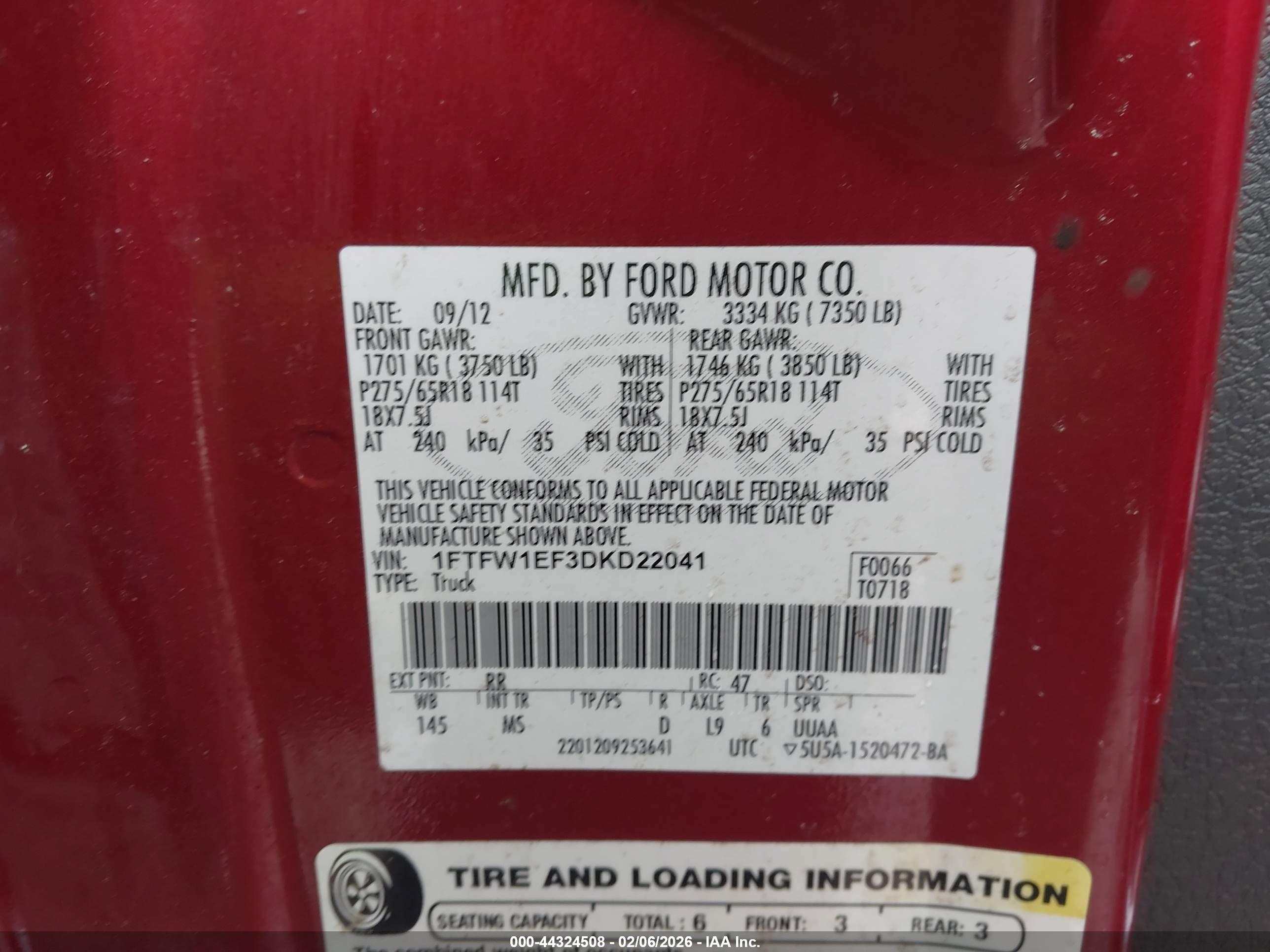 FORD F-150 image 9