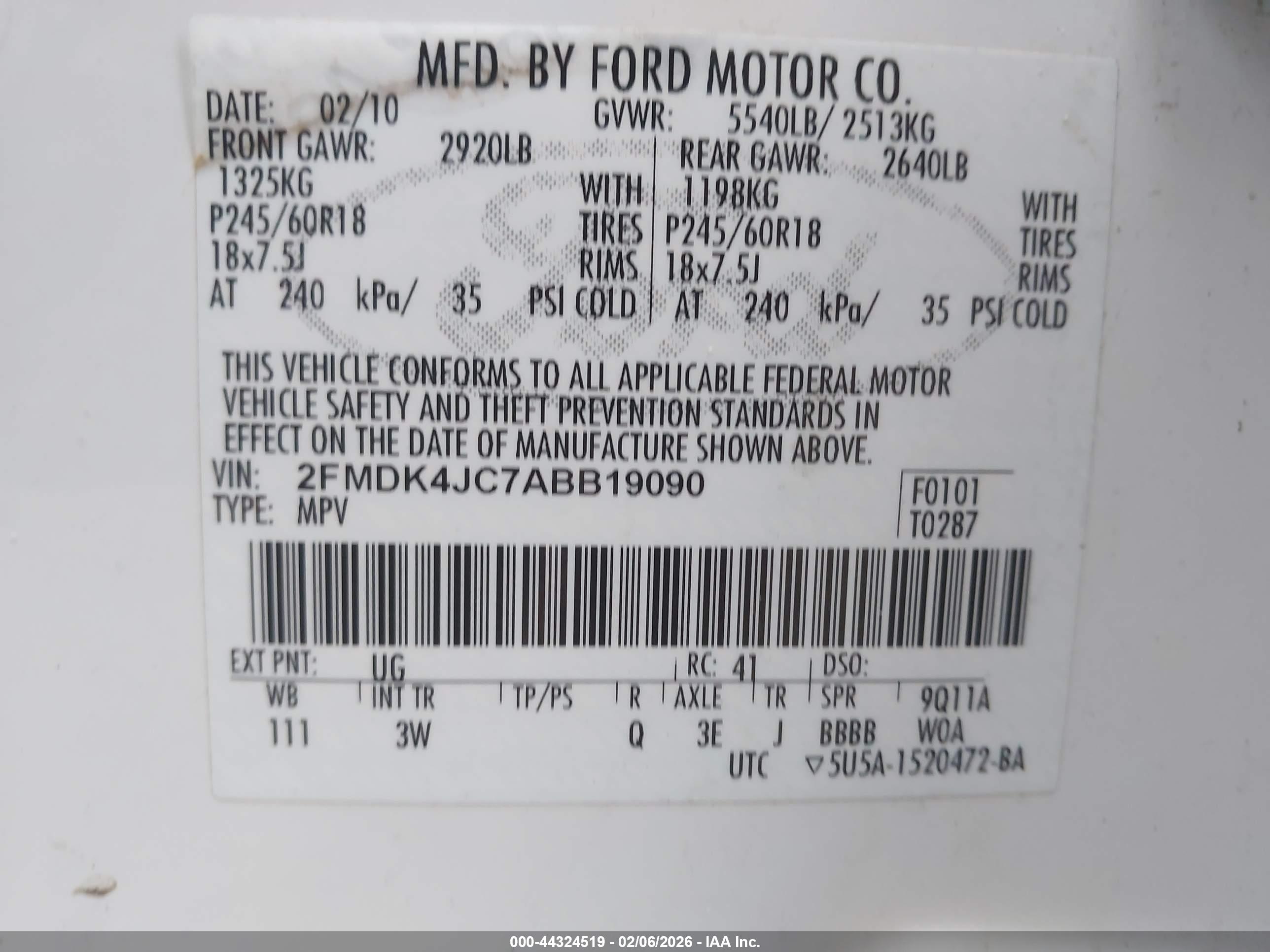 FORD EDGE image 9