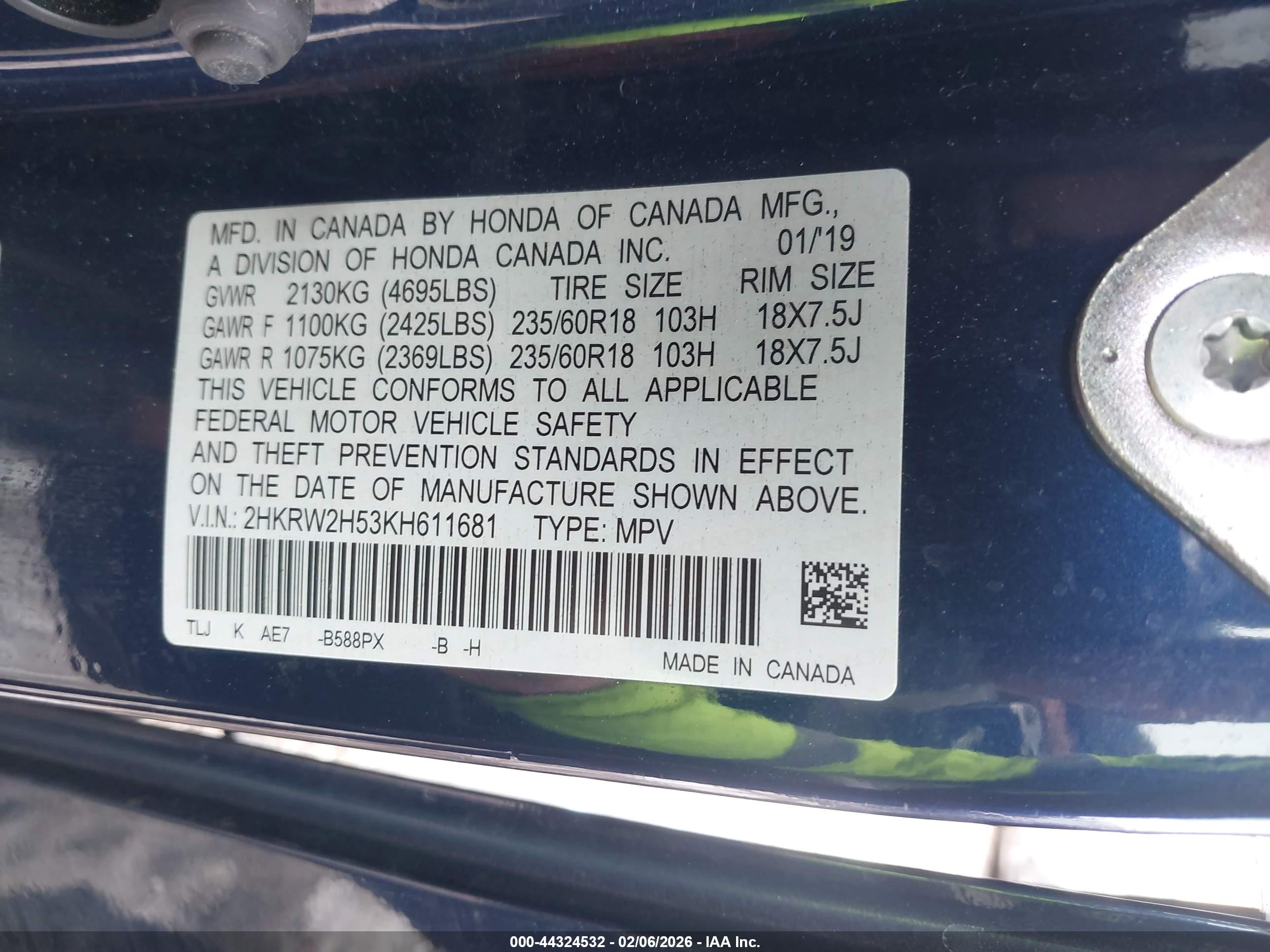 HONDA CR-V image 9