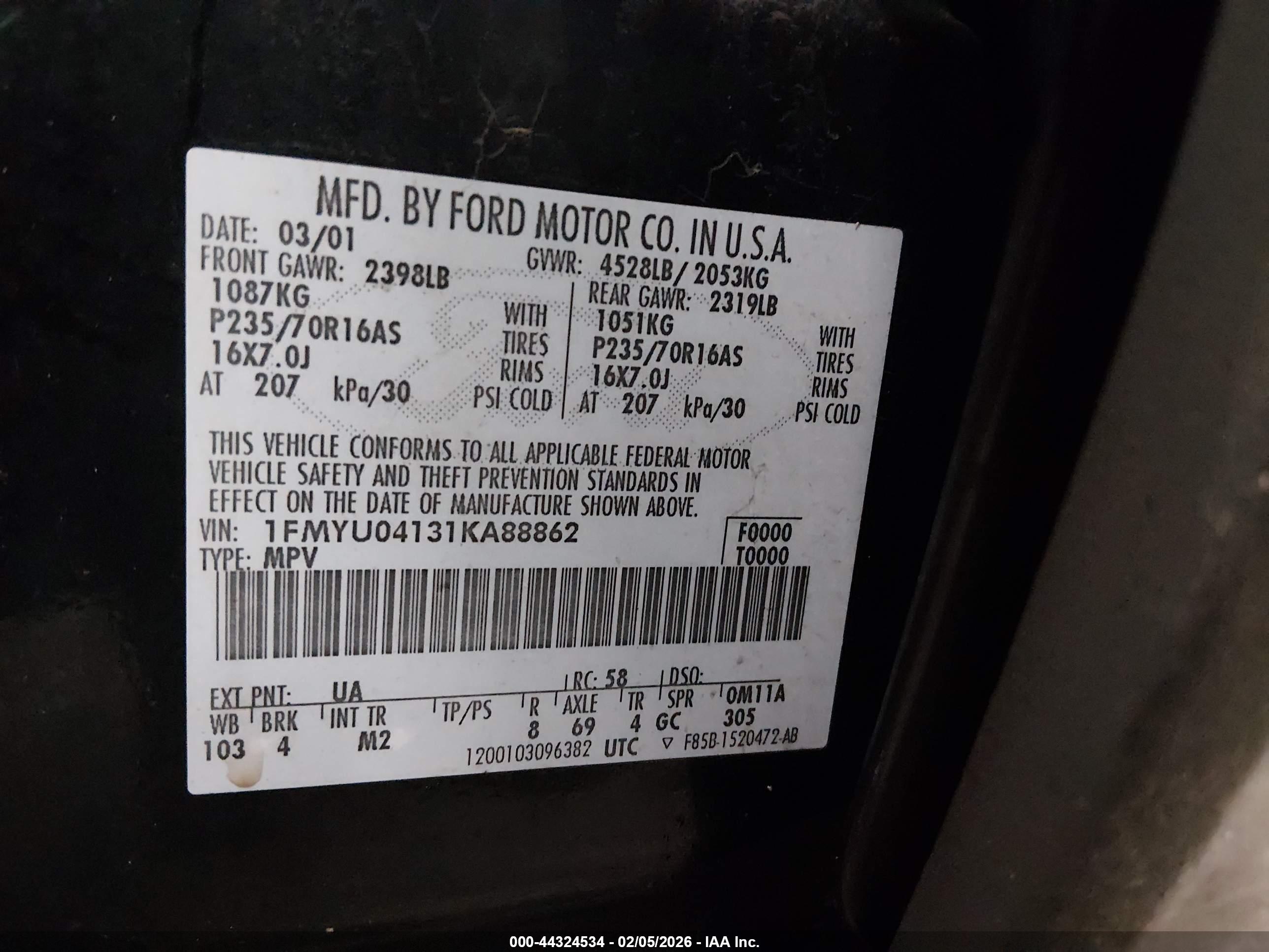 FORD ESCAPE image 9