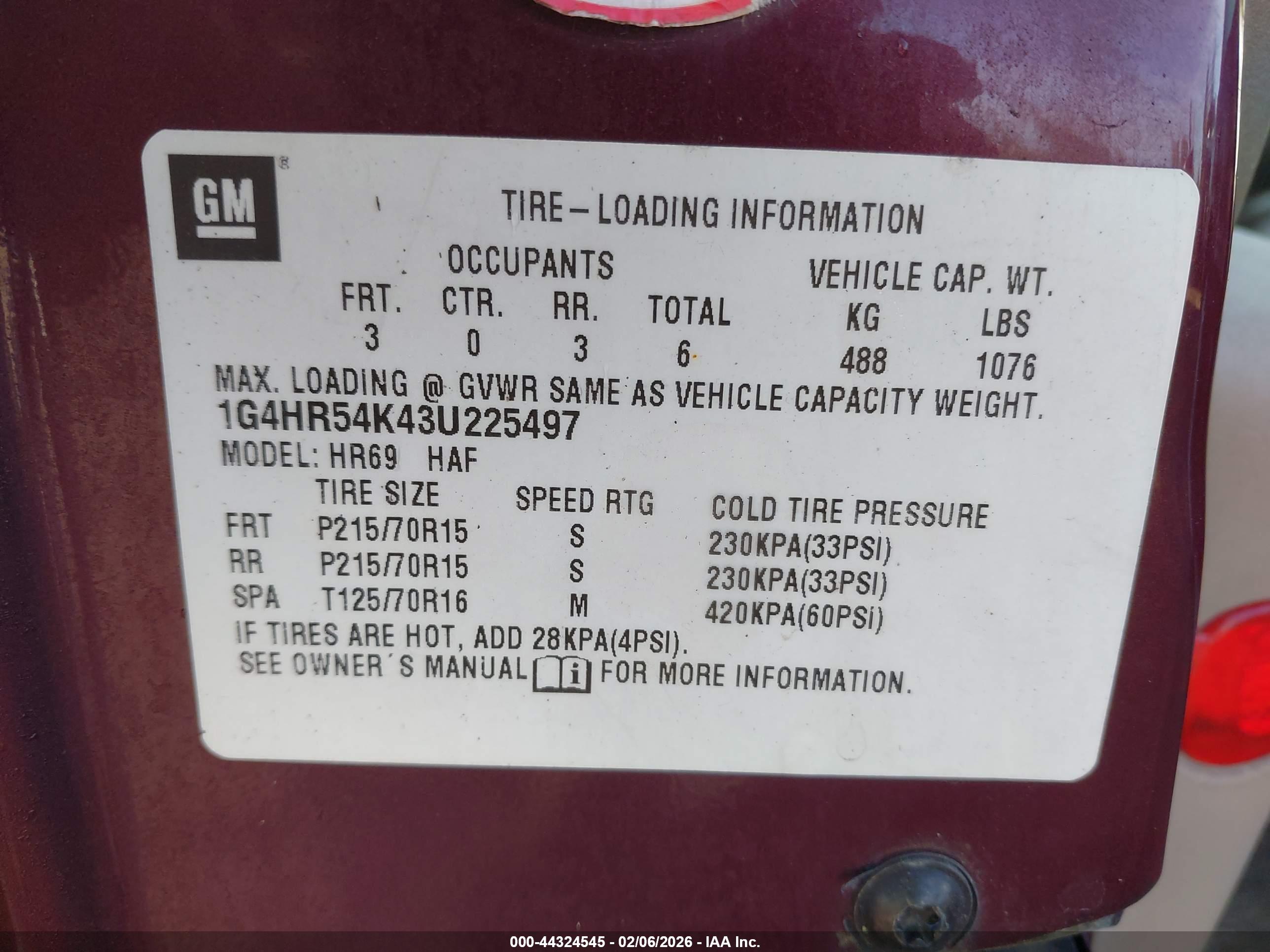 BUICK LESABRE image 9