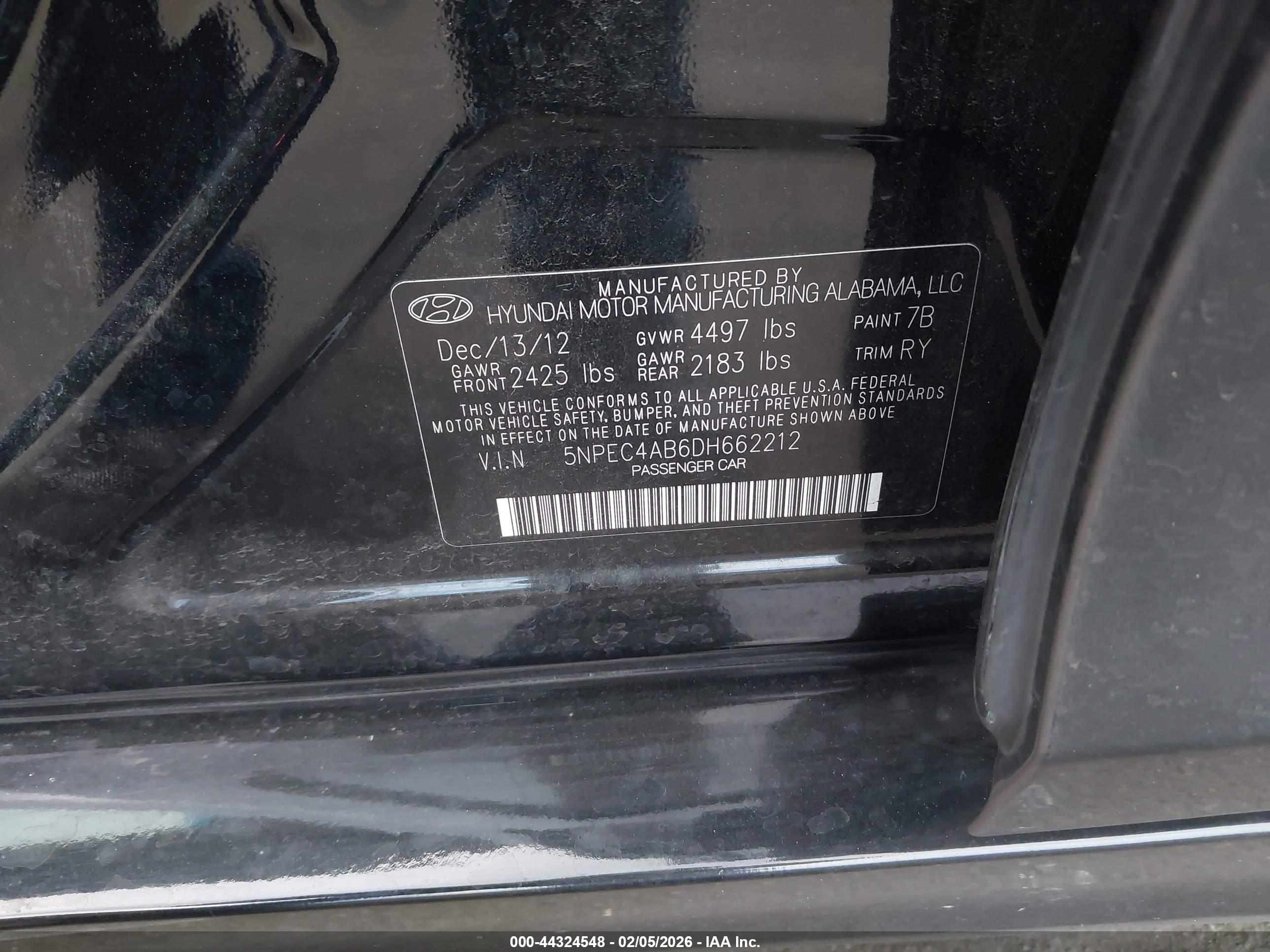 HYUNDAI SONATA image 9