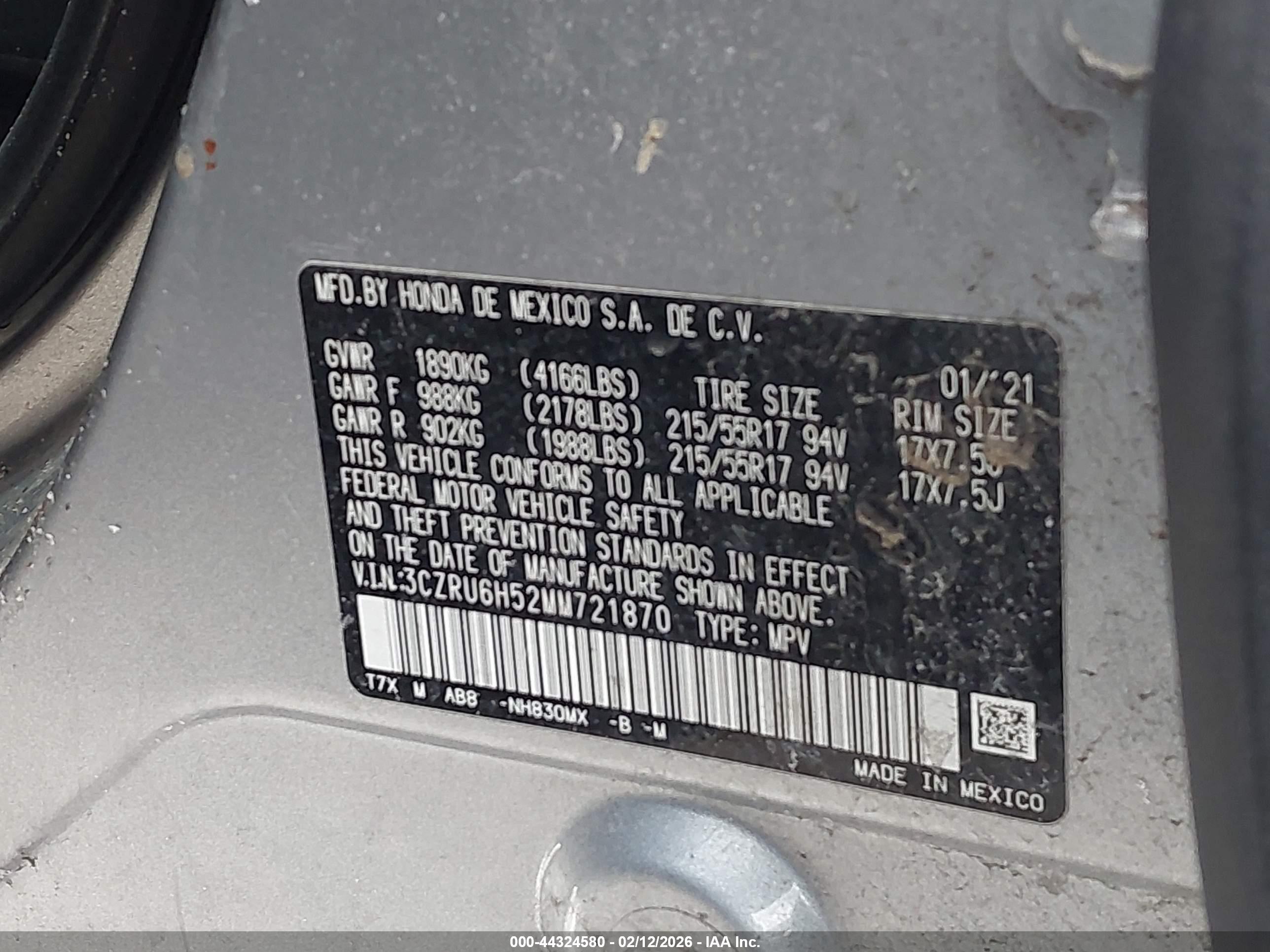 HONDA HR-V image 9
