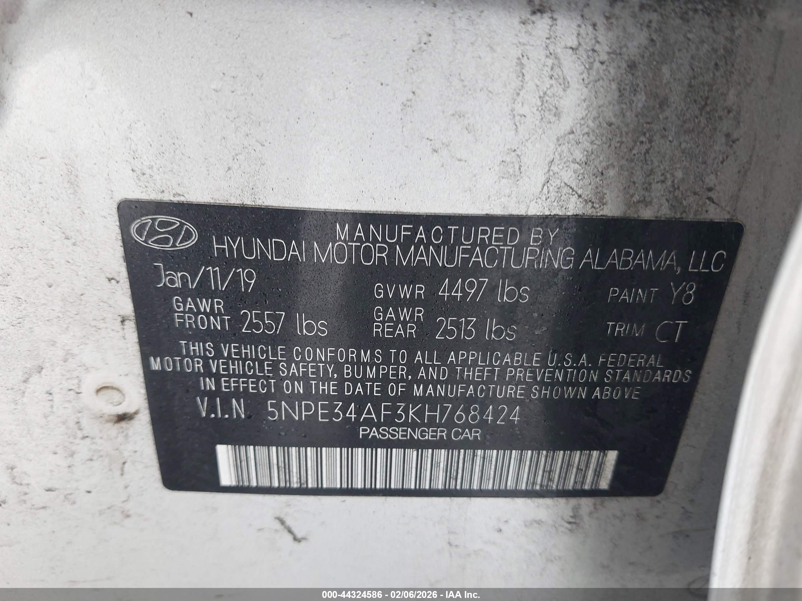 HYUNDAI SONATA image 9