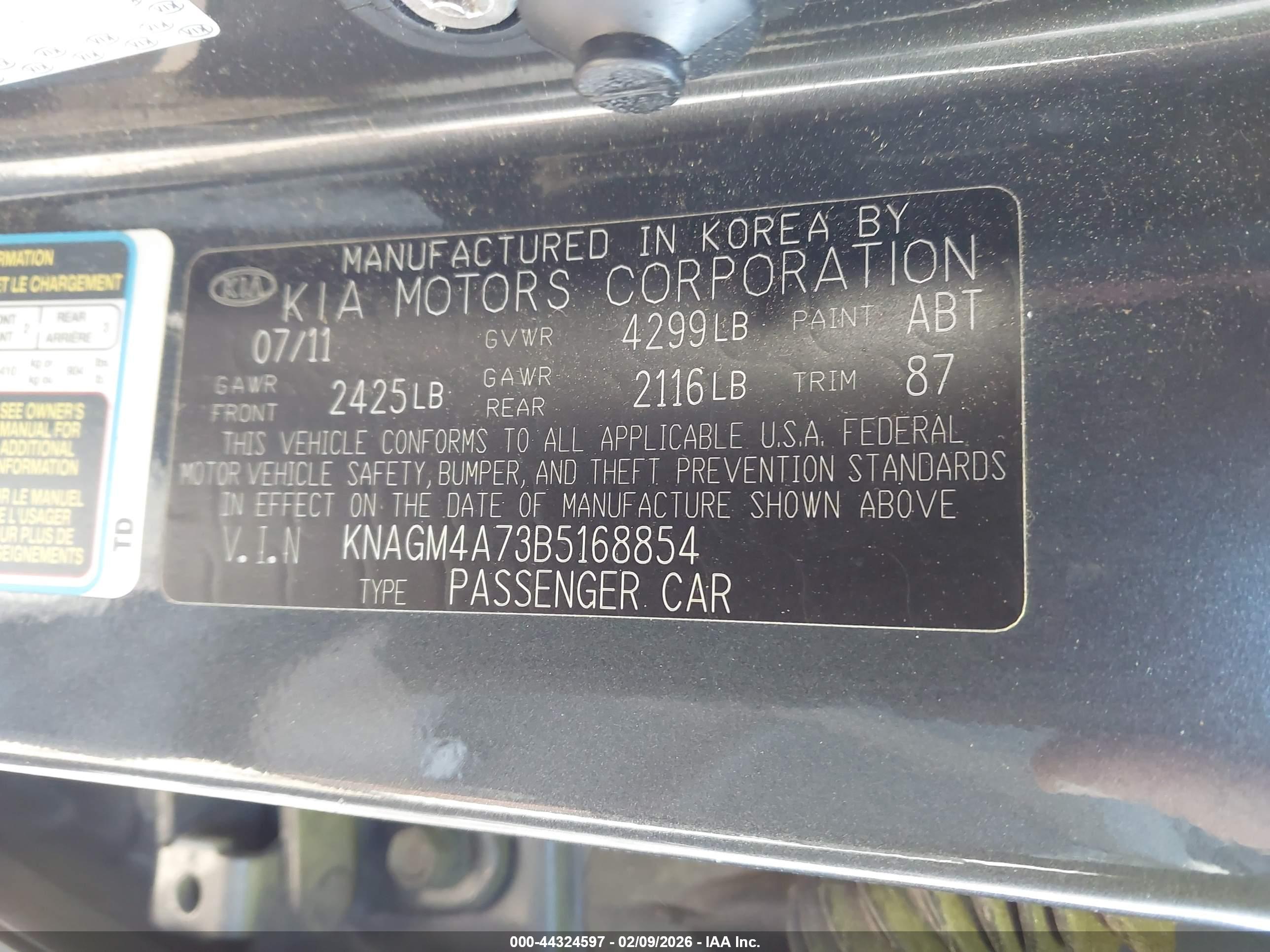 KIA OPTIMA image 9