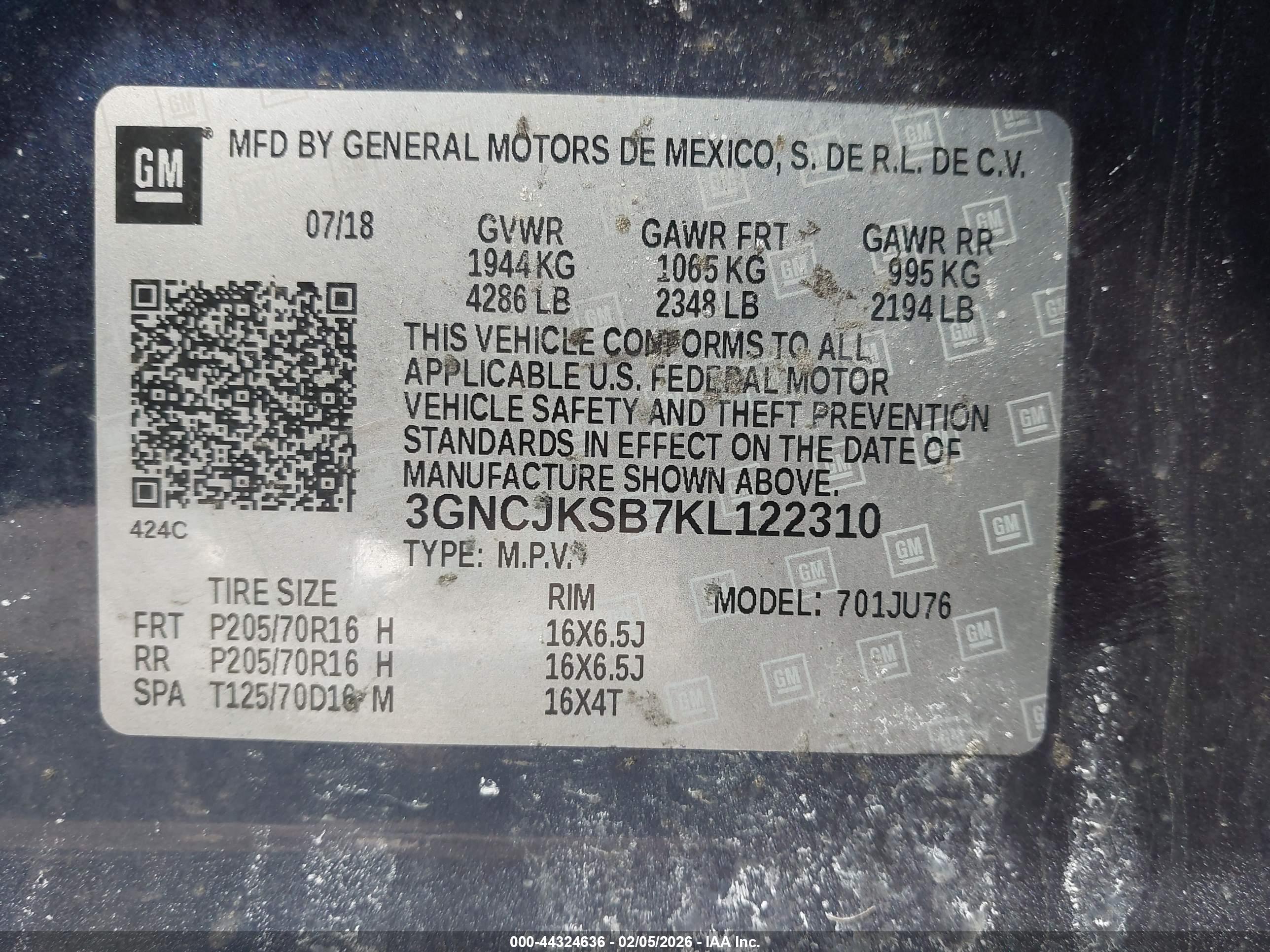 CHEVROLET TRAX image 9