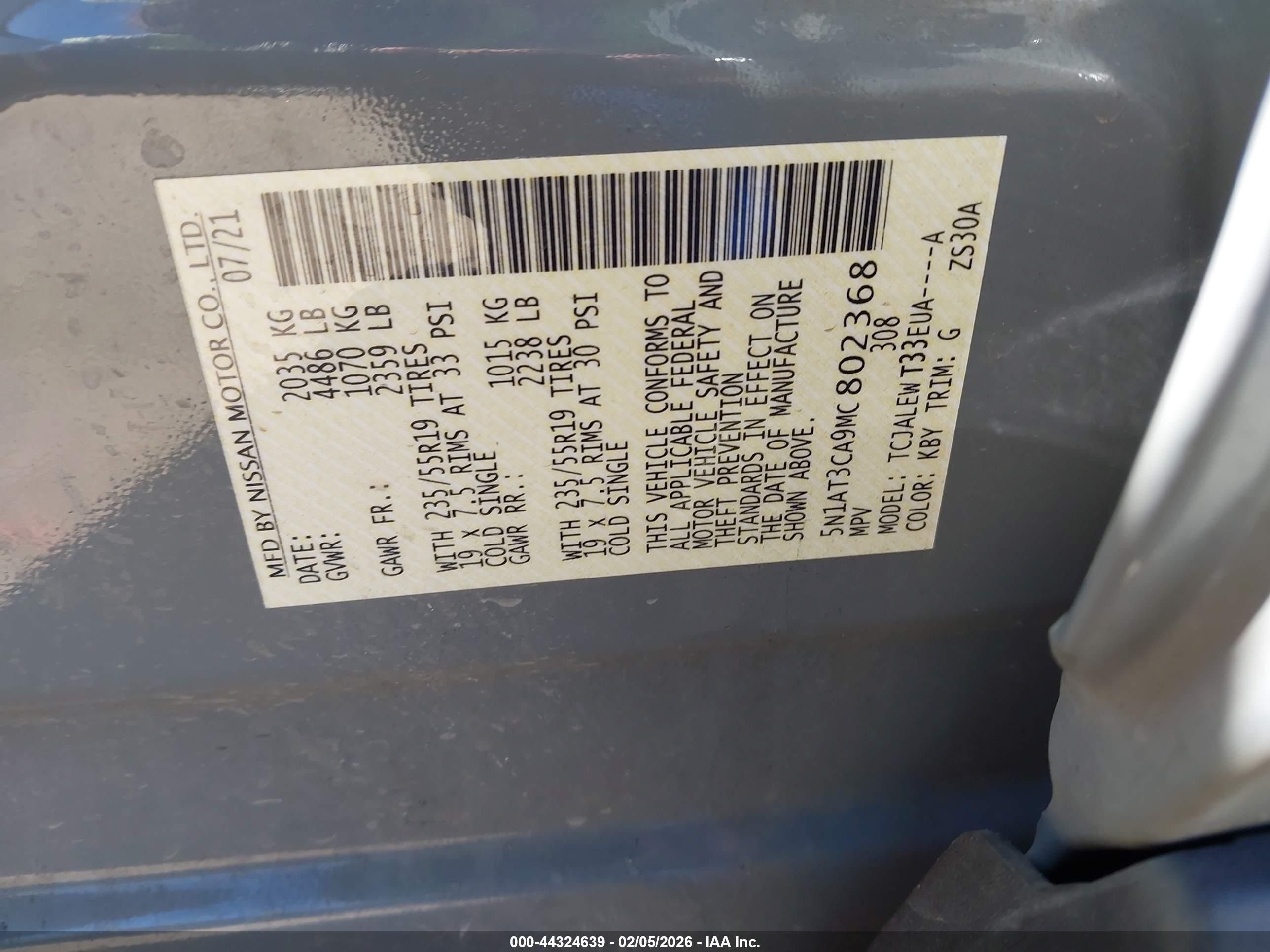 NISSAN ROGUE image 9
