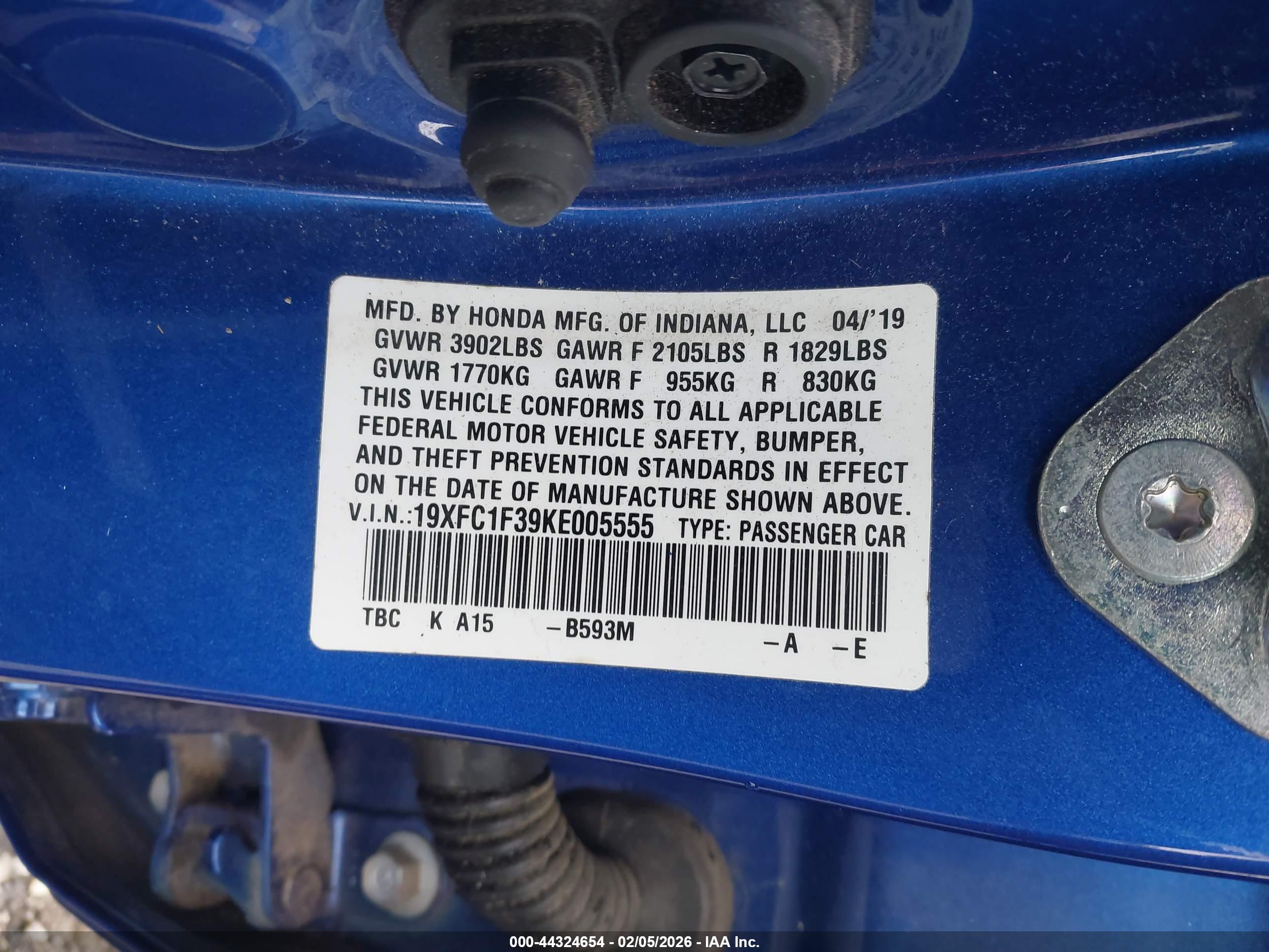 HONDA CIVIC image 9