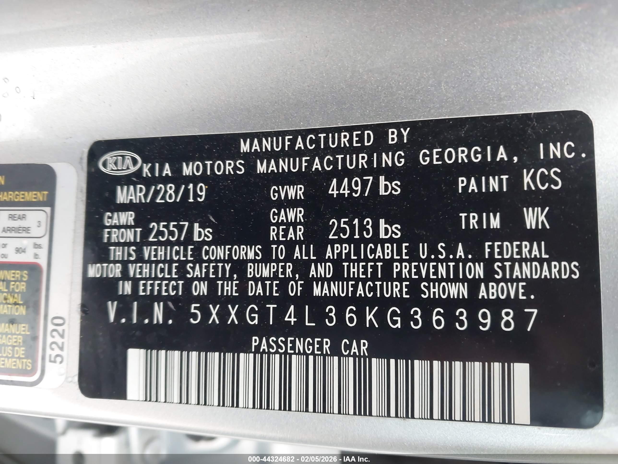 KIA OPTIMA image 9