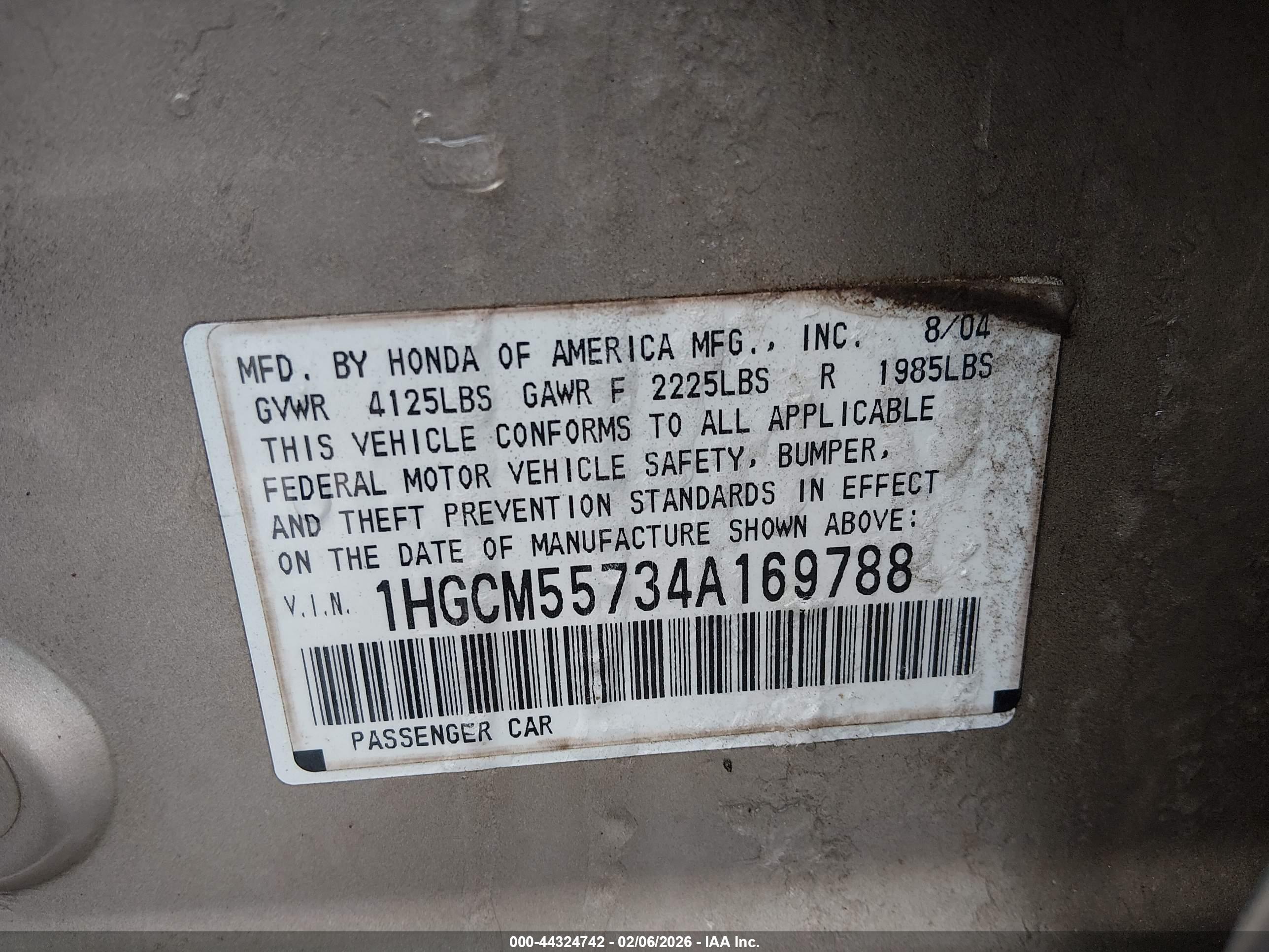 HONDA ACCORD image 9