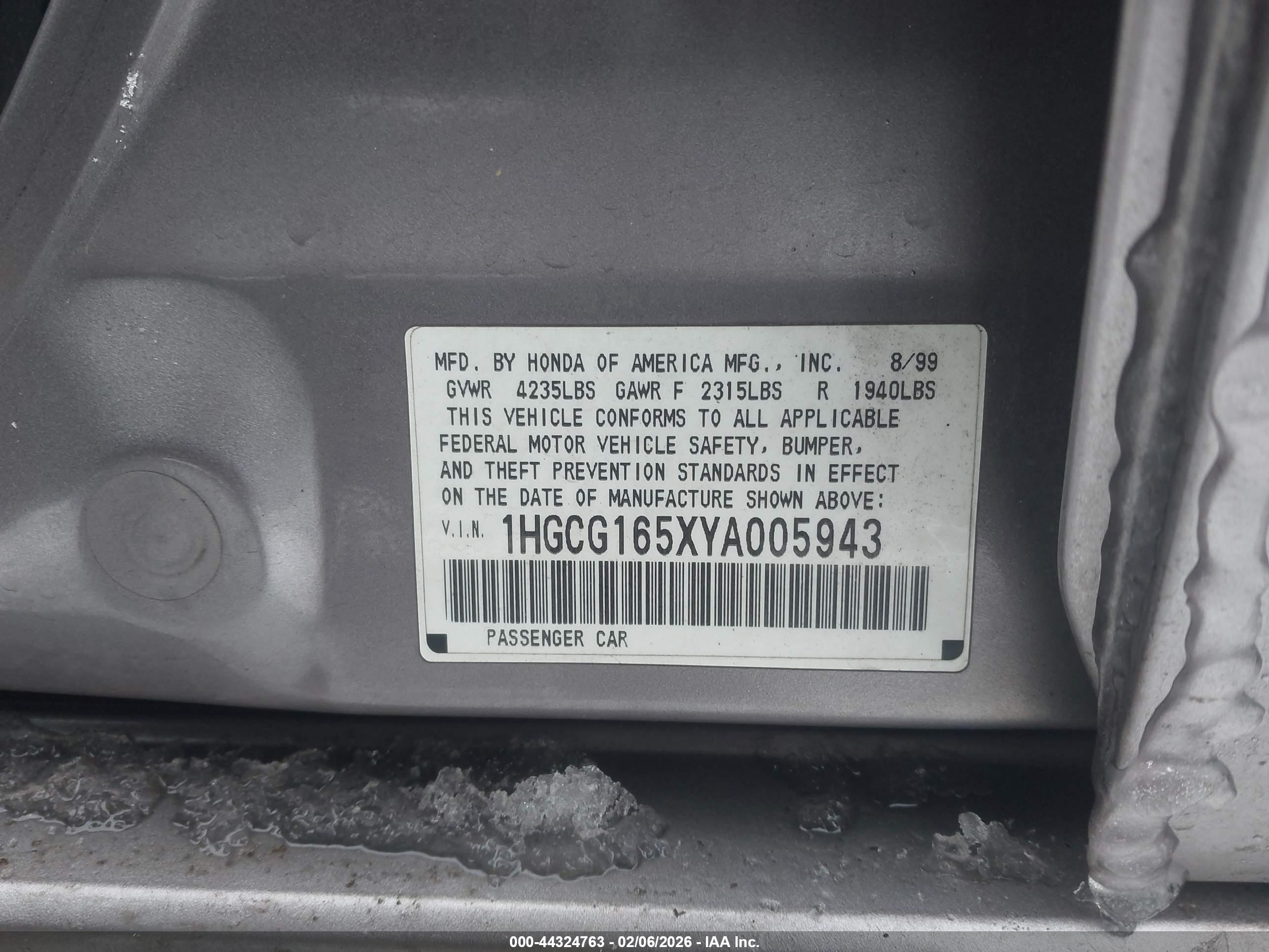 HONDA ACCORD image 9