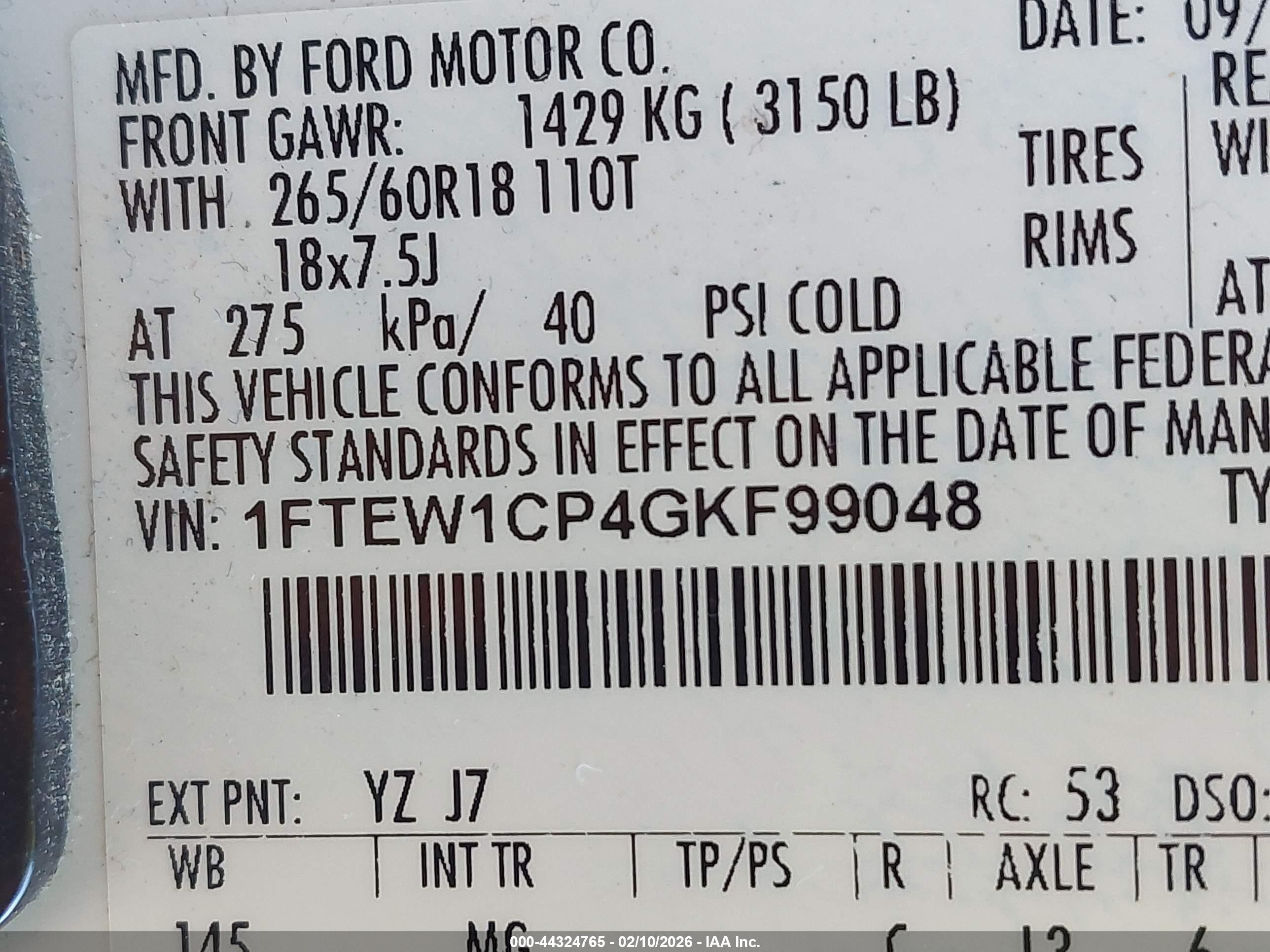 FORD F-150 image 9