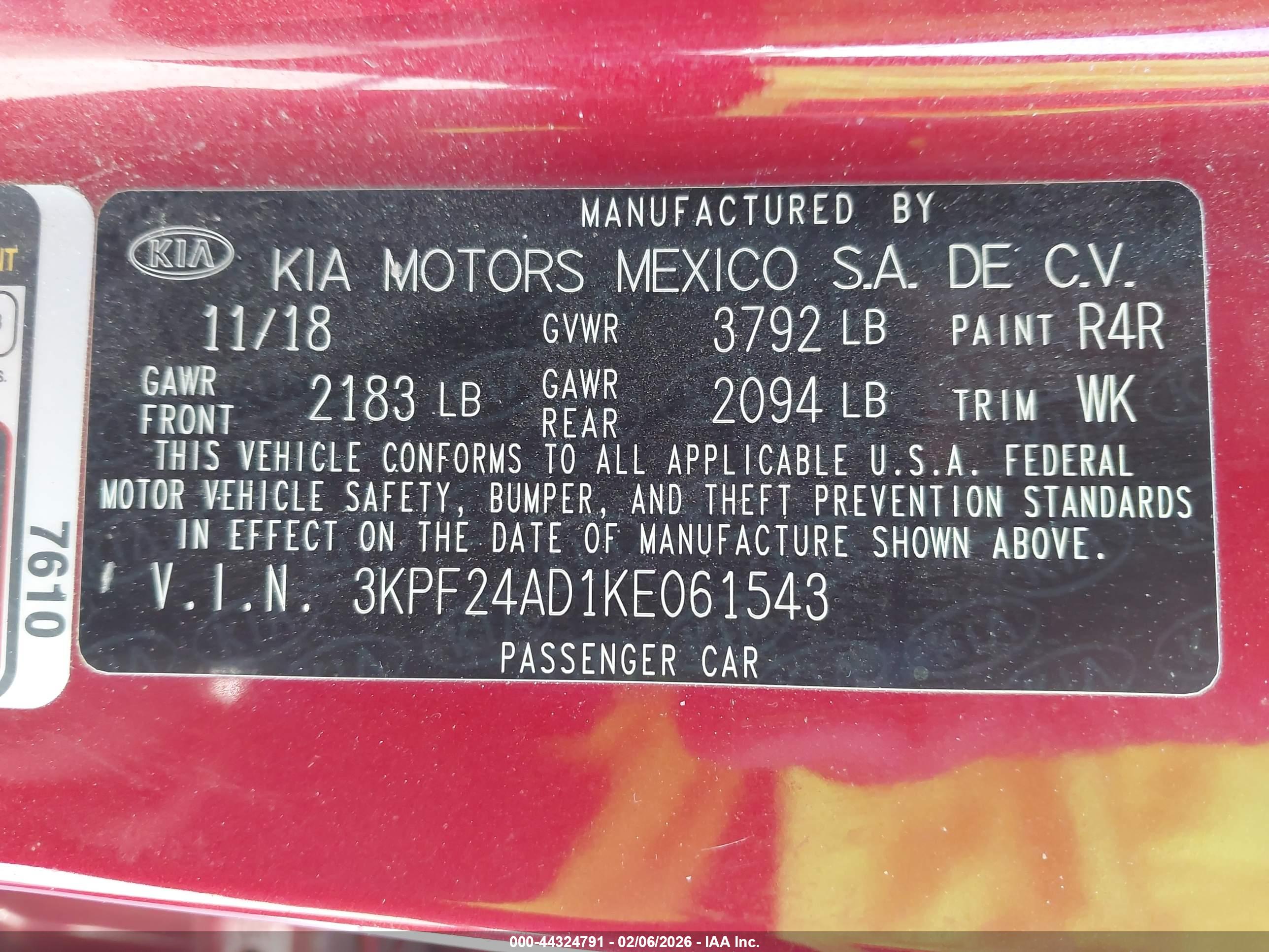 KIA FORTE image 9