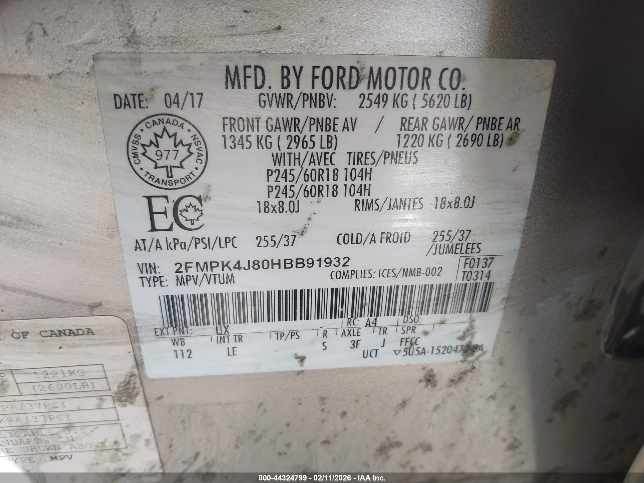 FORD EDGE image 9