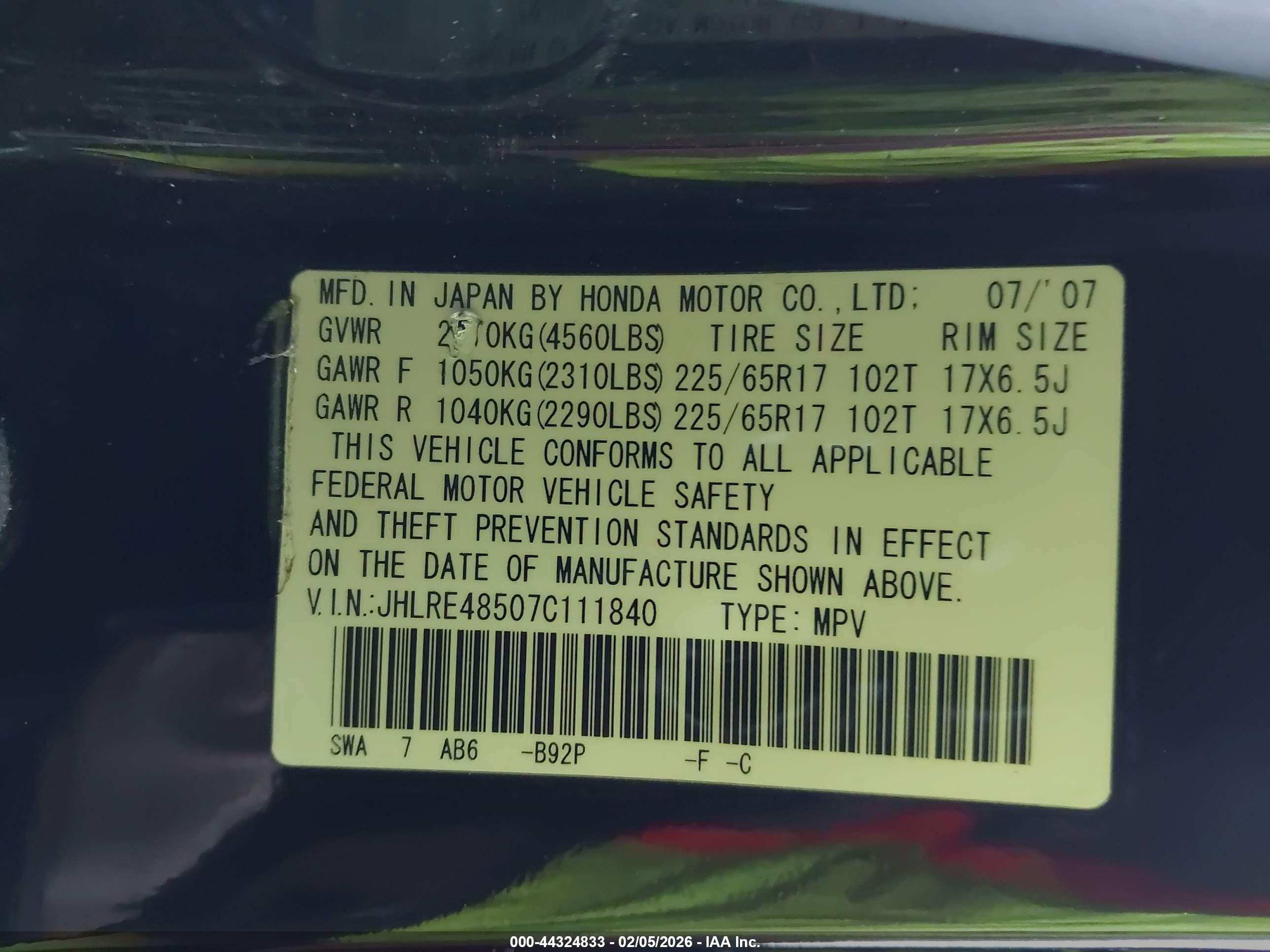 HONDA CR-V image 9