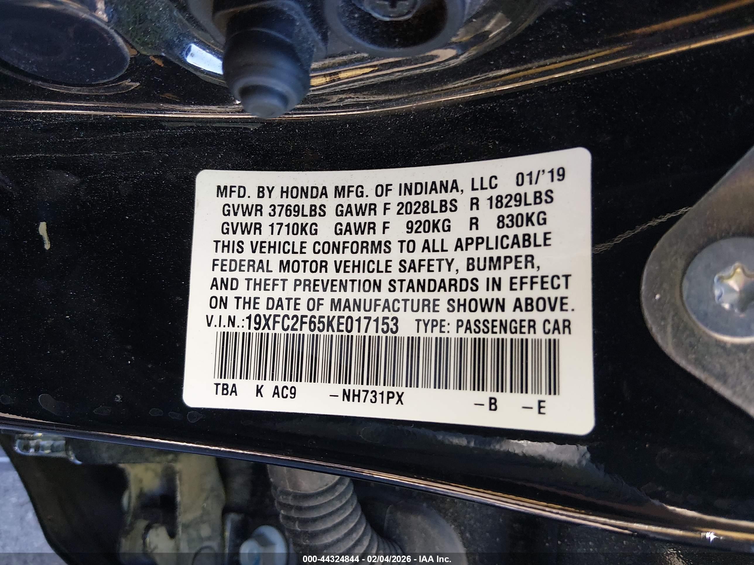 HONDA CIVIC image 9