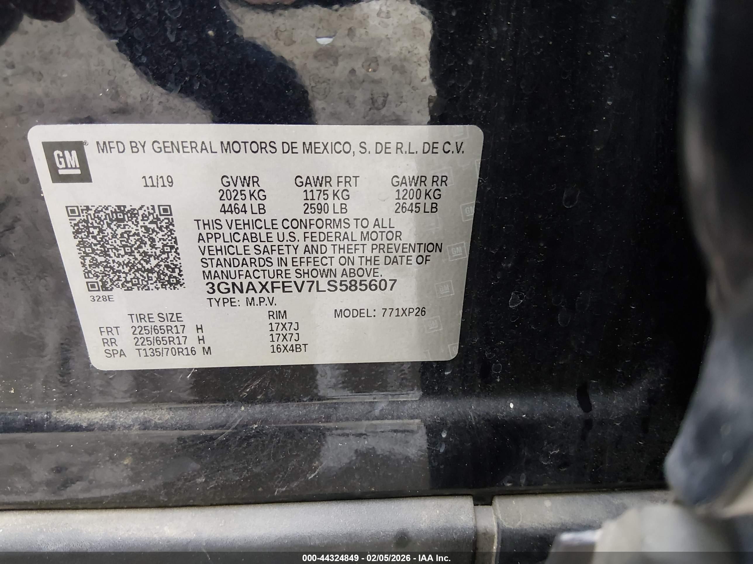 CHEVROLET EQUINOX image 9