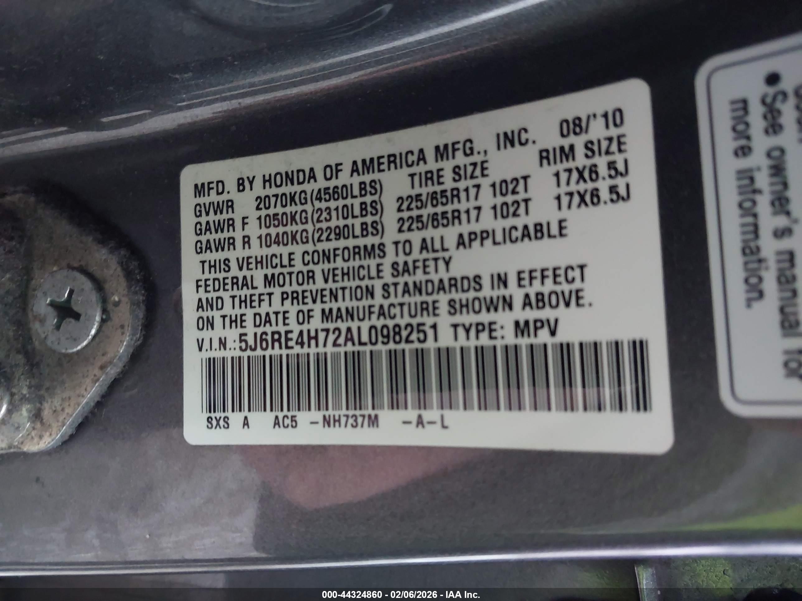 HONDA CR-V image 9