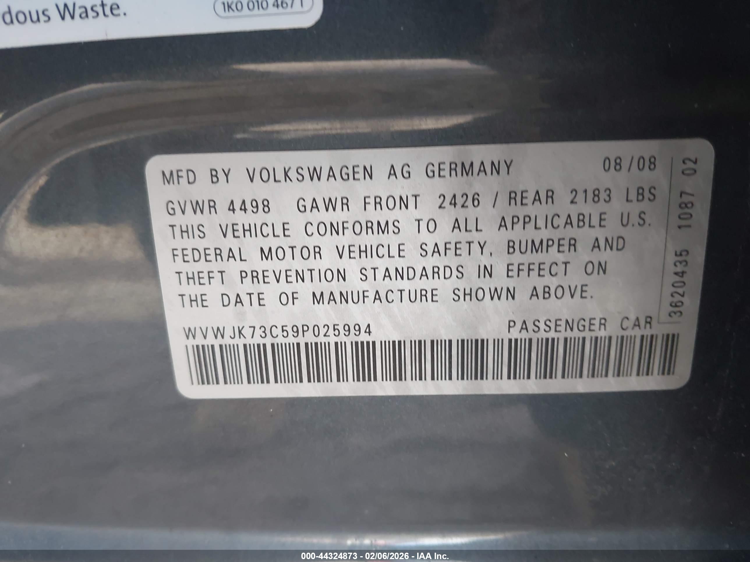 VOLKSWAGEN PASSAT image 9