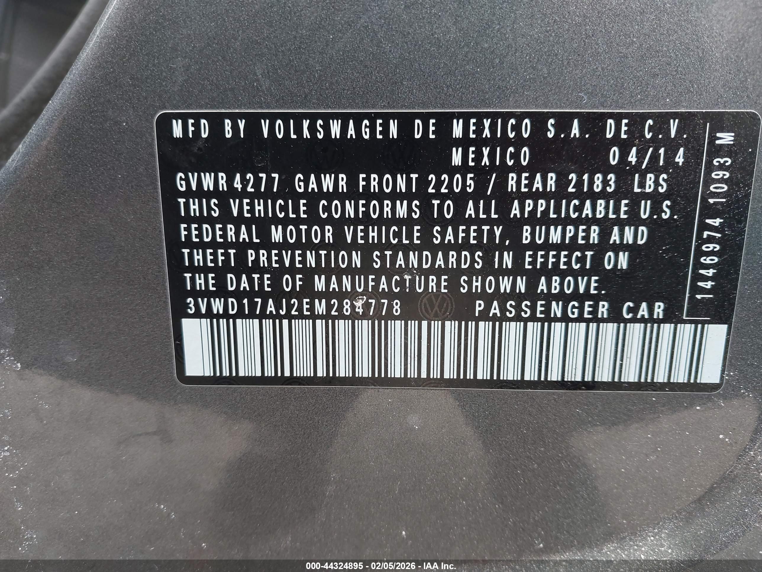 VOLKSWAGEN JETTA image 9