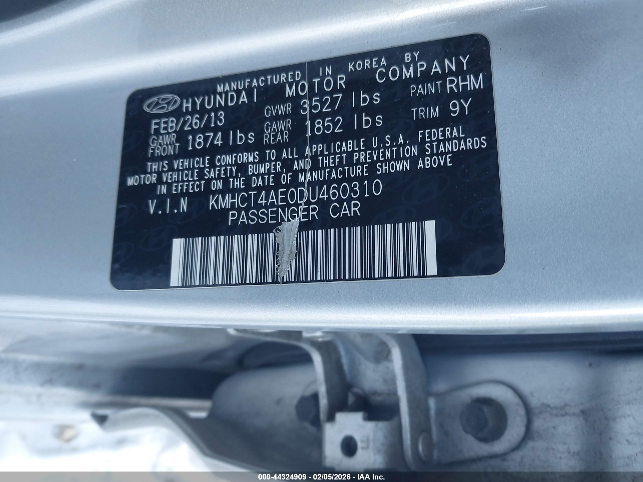 HYUNDAI ACCENT image 9
