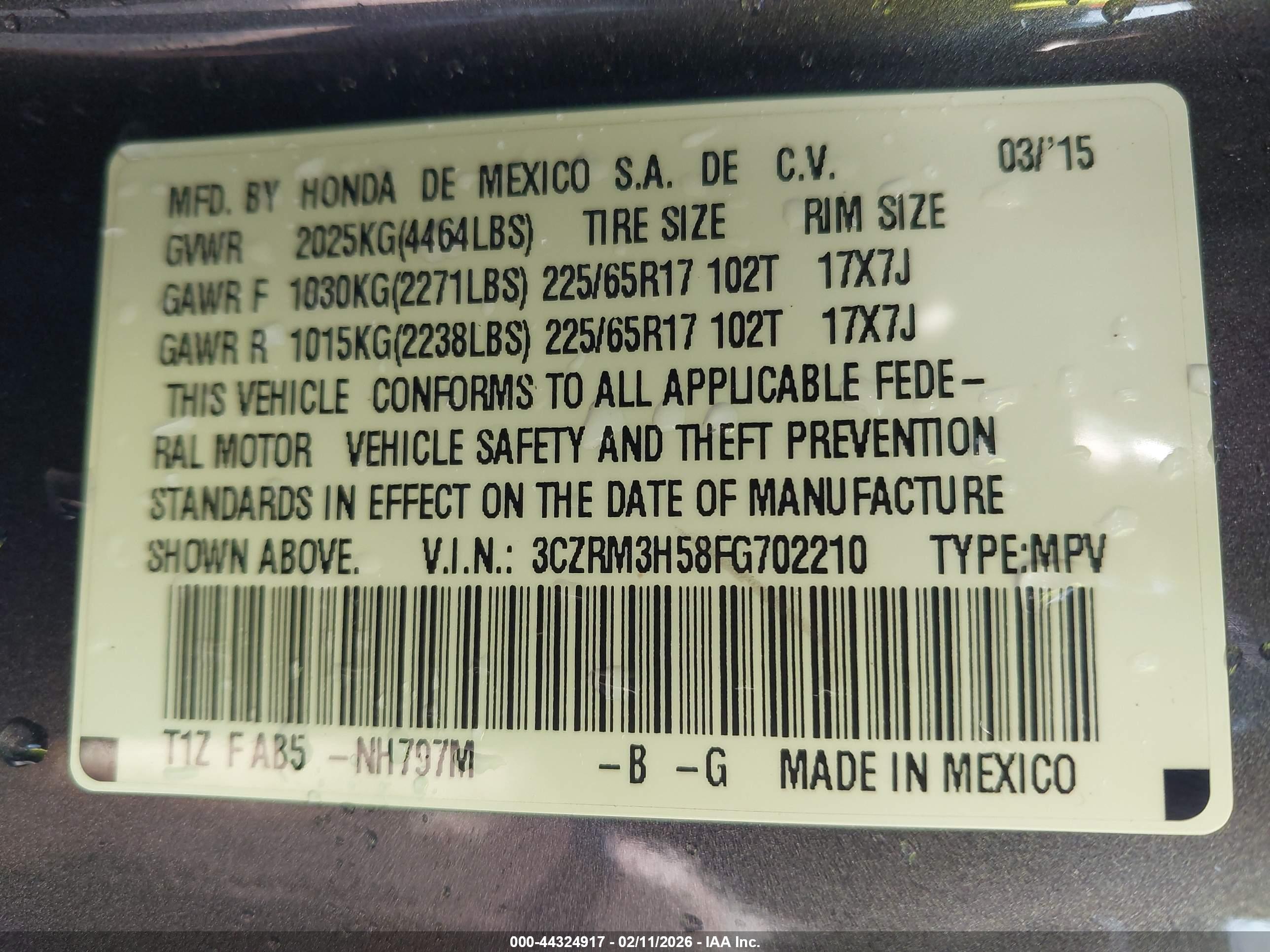 HONDA CR-V image 9