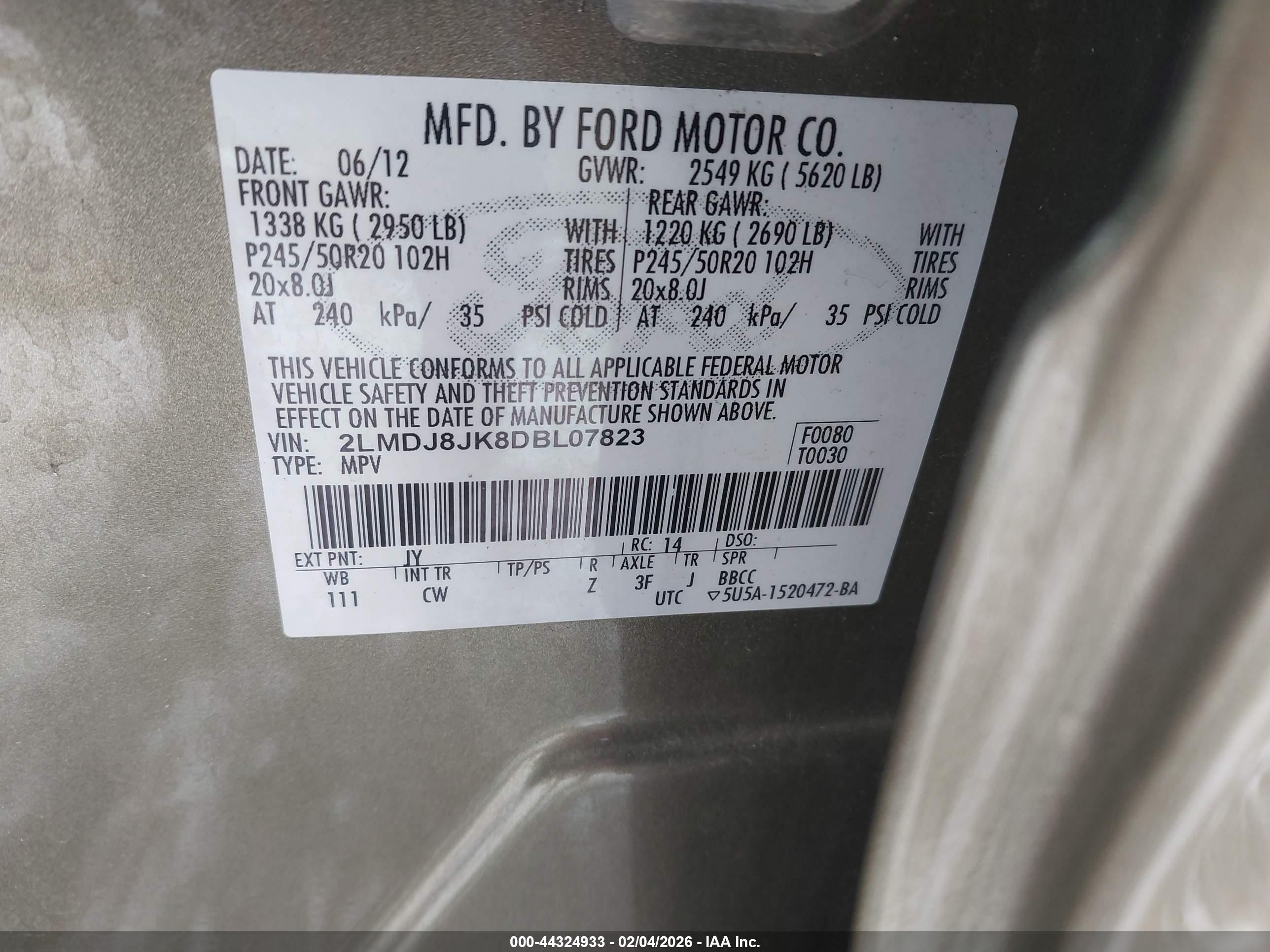 LINCOLN MKX image 9