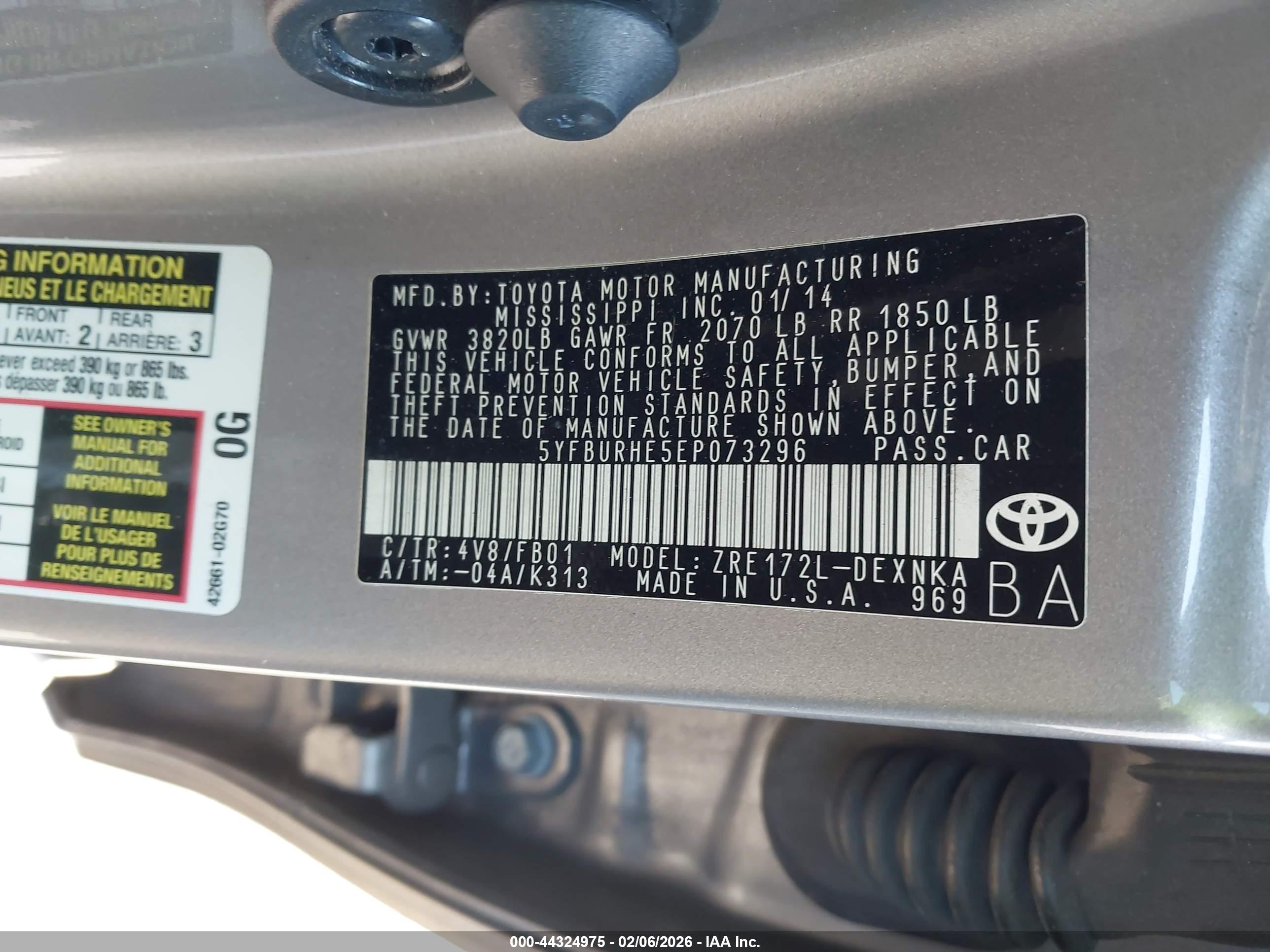 TOYOTA COROLLA image 9