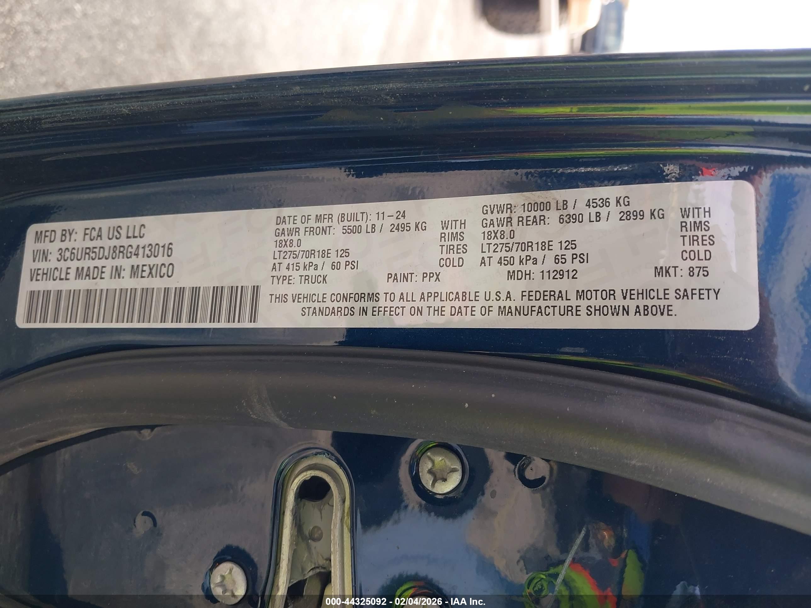 RAM 2500 image 9