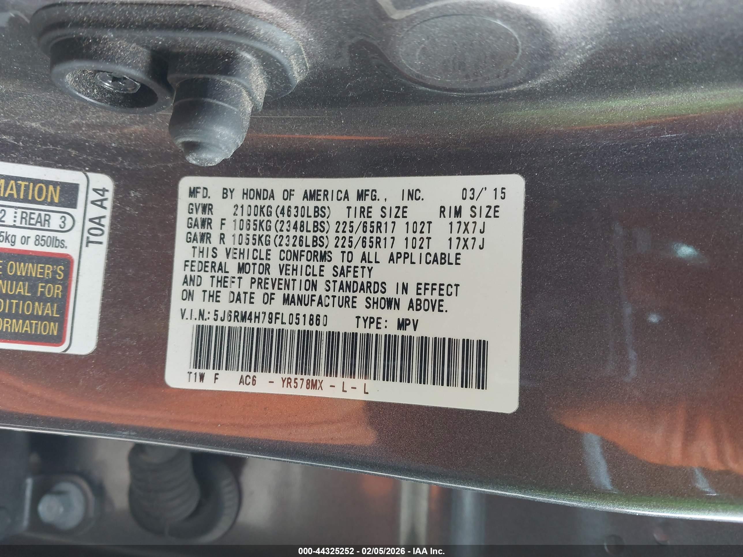 HONDA CR-V image 9