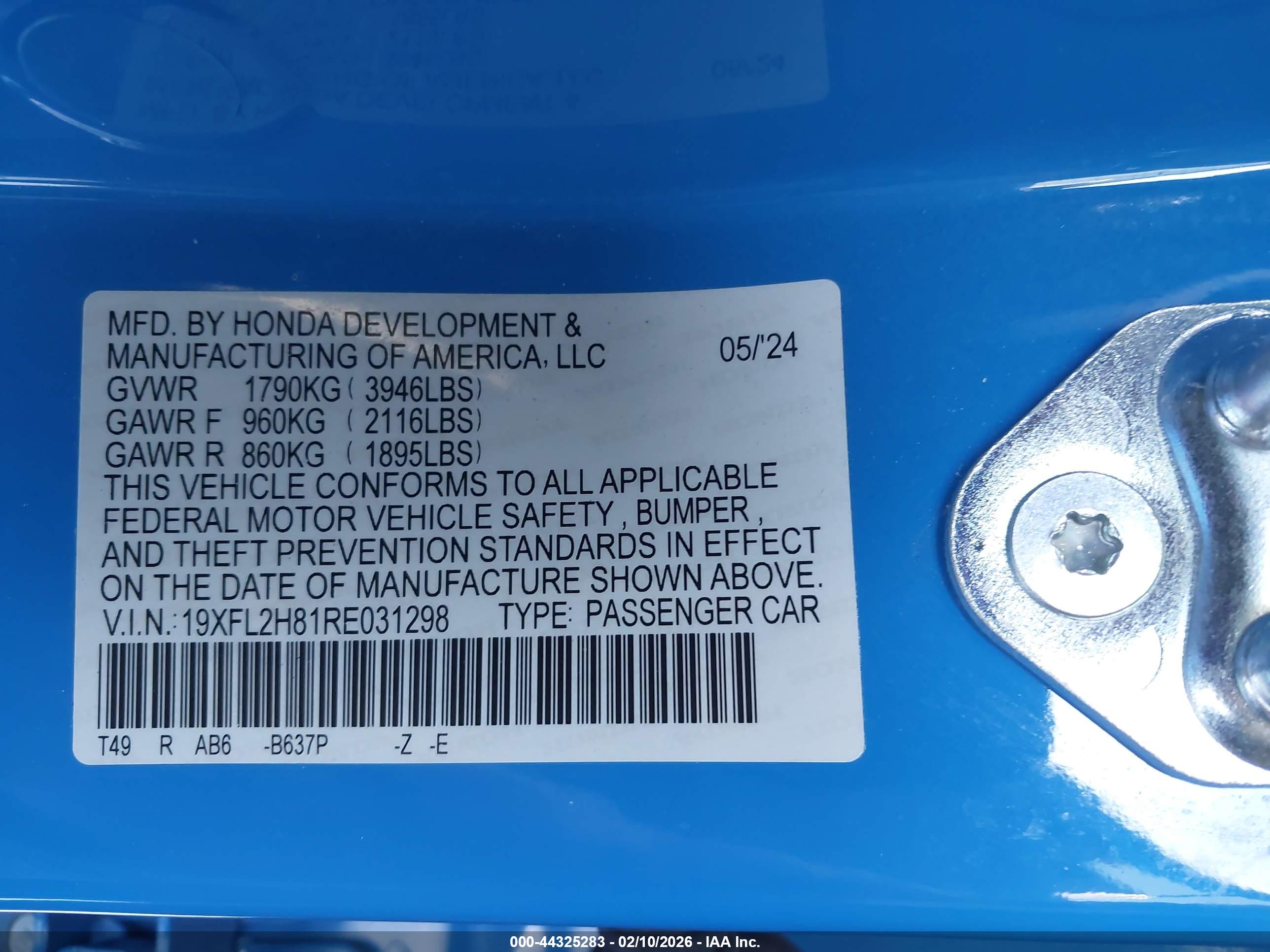 HONDA CIVIC image 9