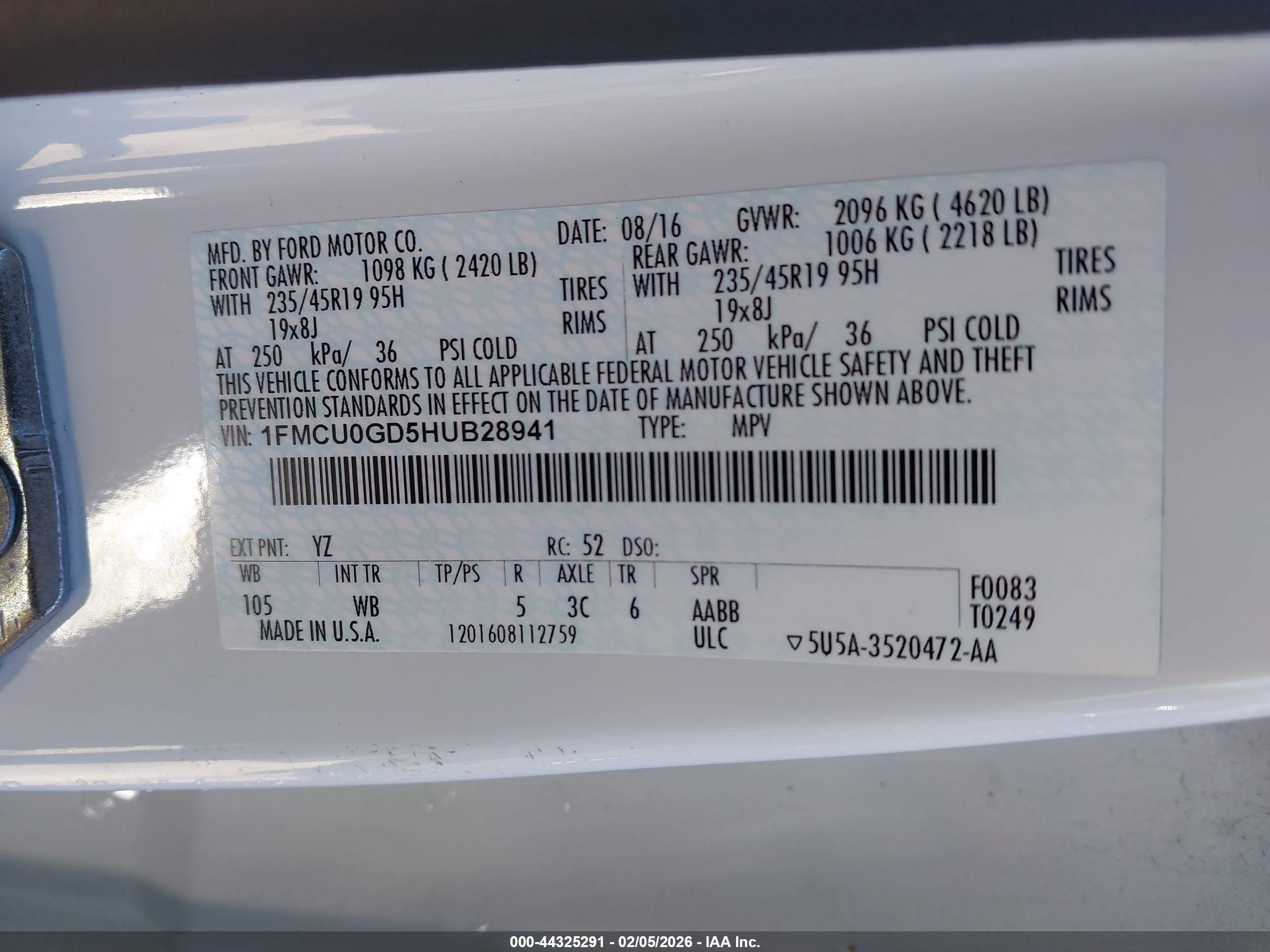 FORD ESCAPE image 9