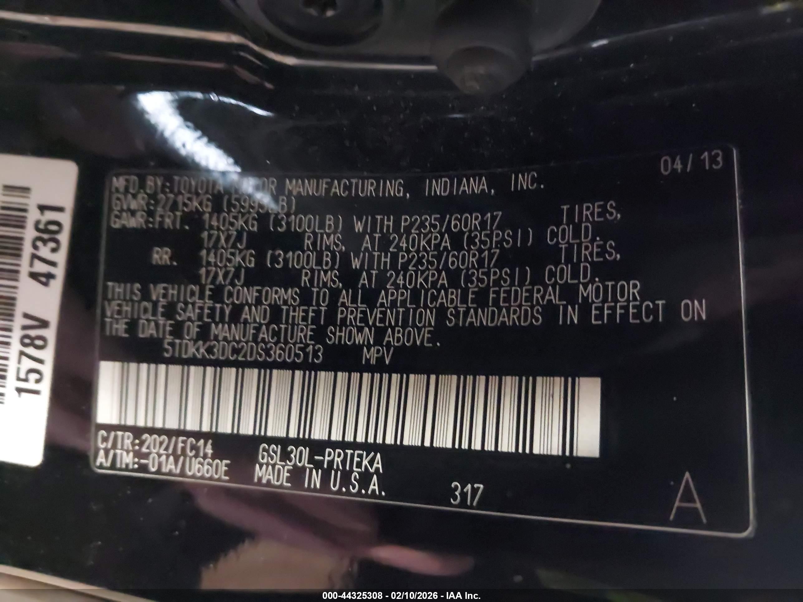 TOYOTA SIENNA image 9