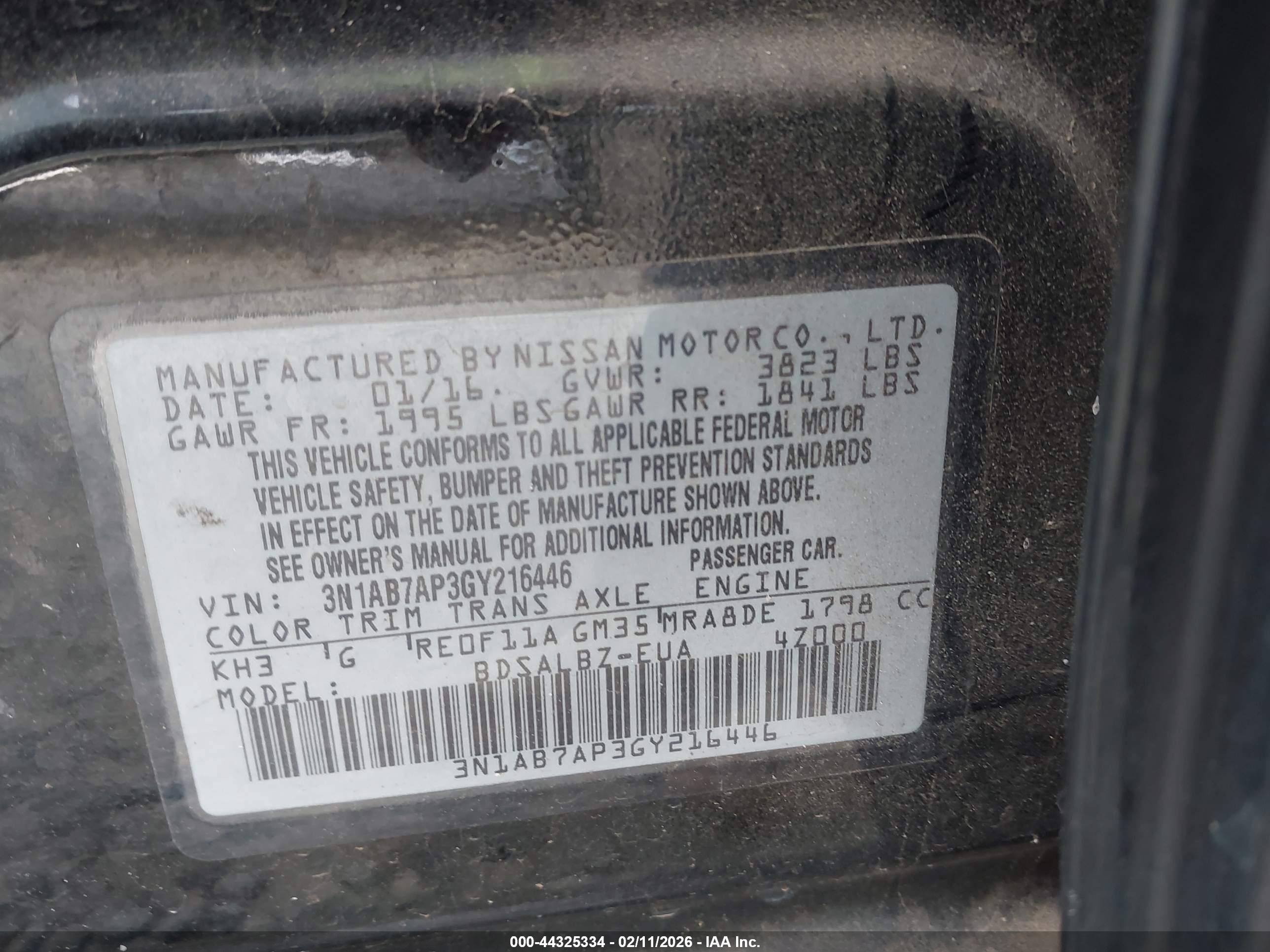 NISSAN SENTRA image 9