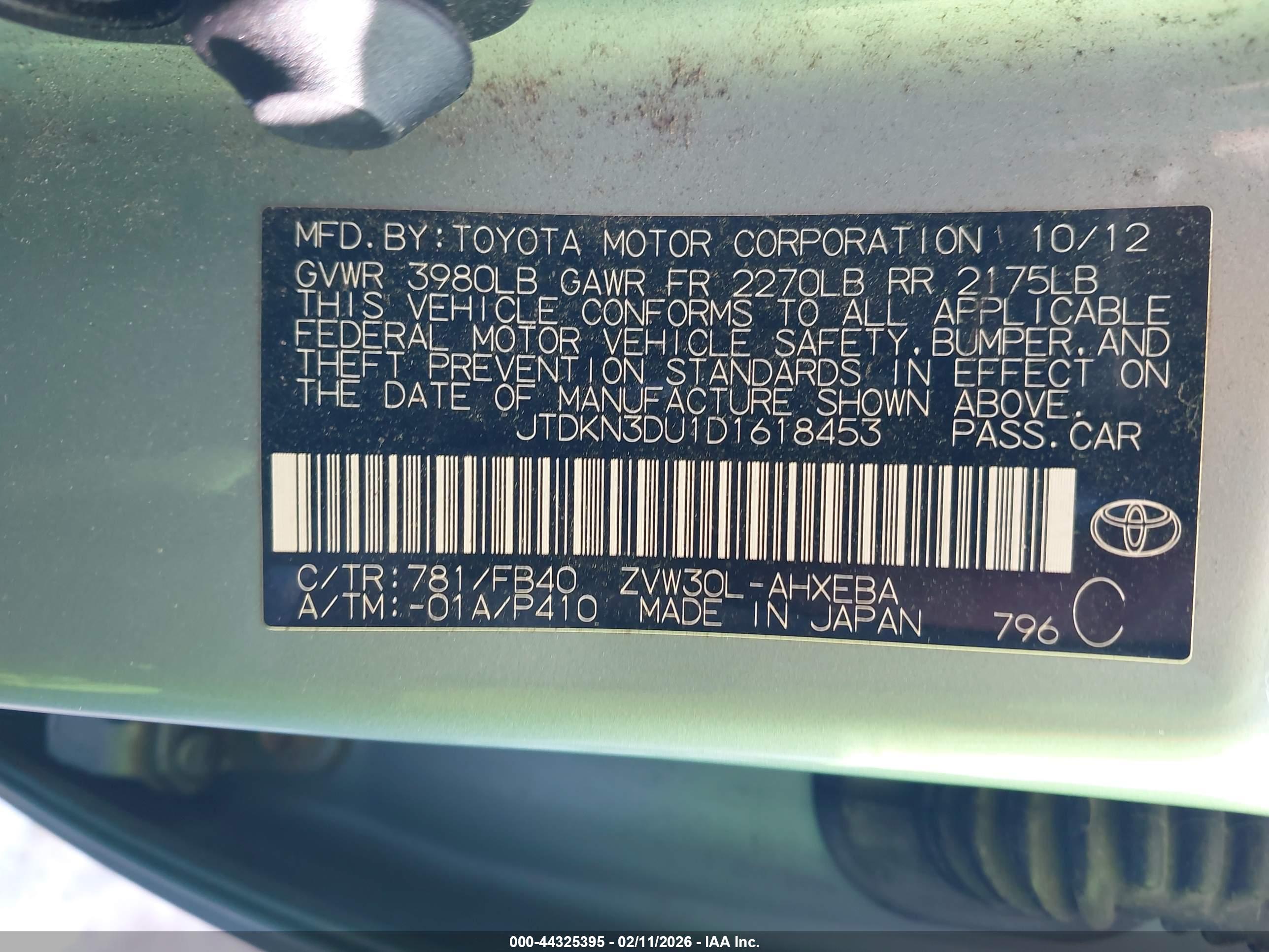 TOYOTA PRIUS image 9