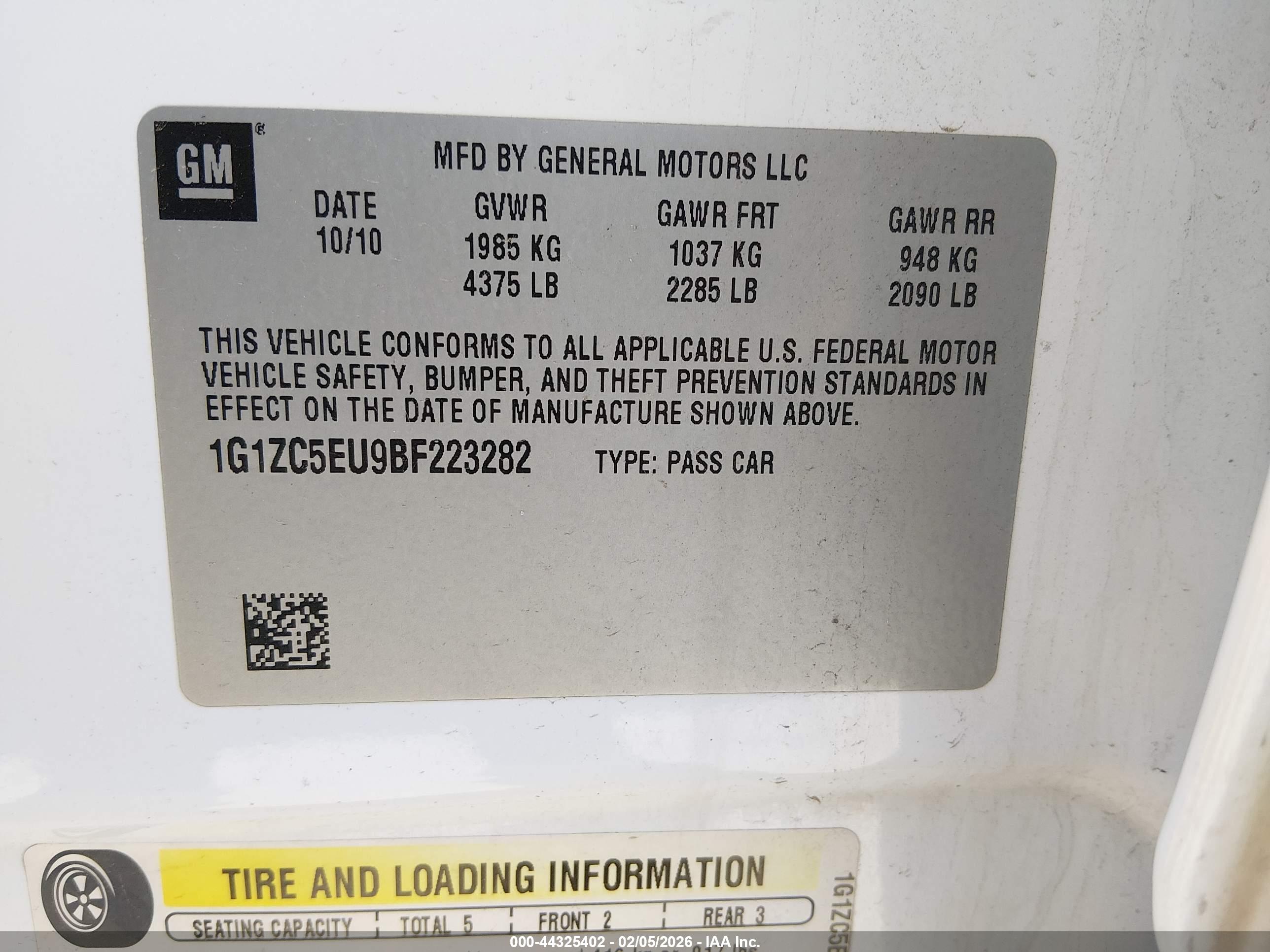 CHEVROLET MALIBU image 9