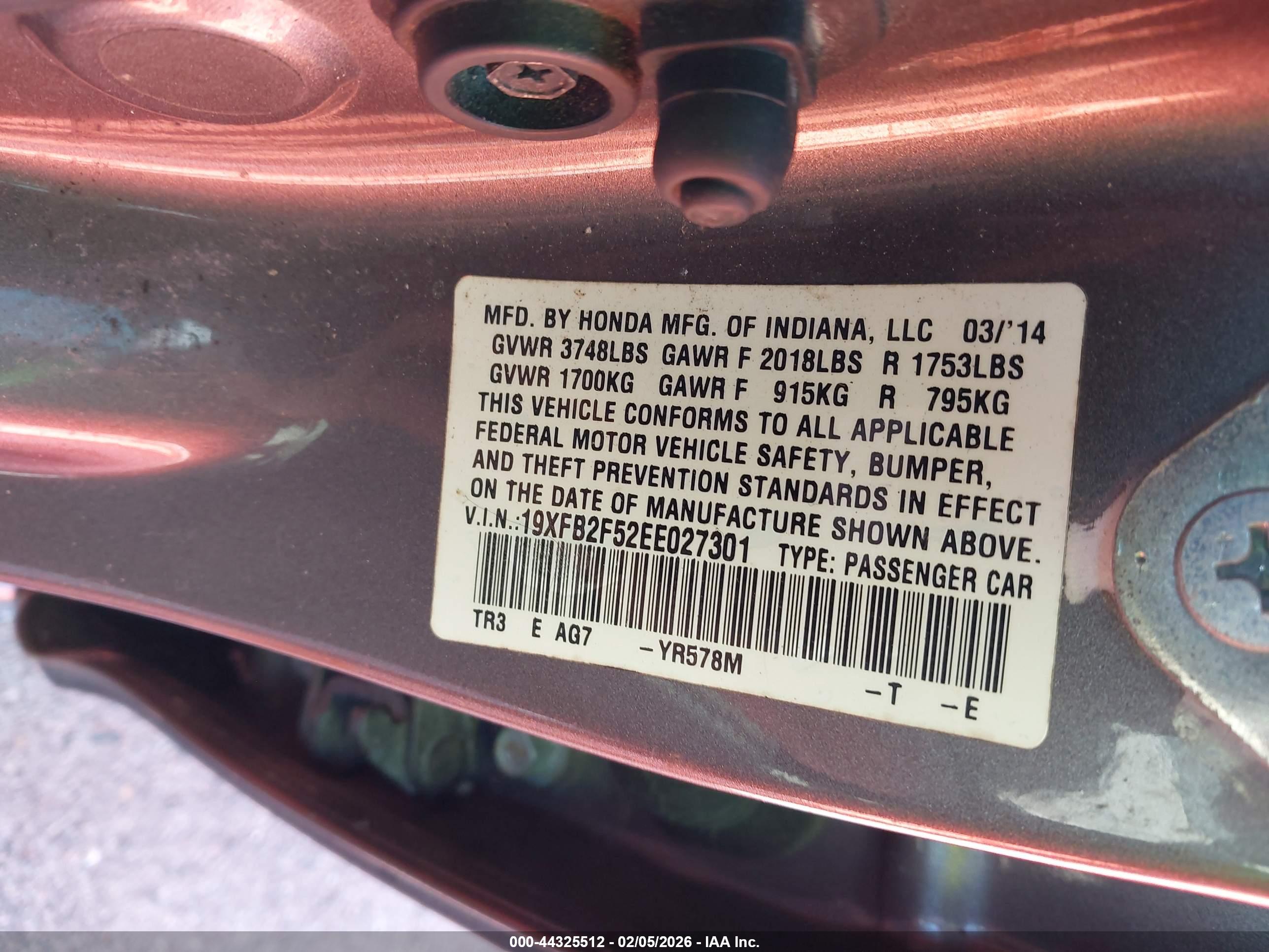 HONDA CIVIC image 9