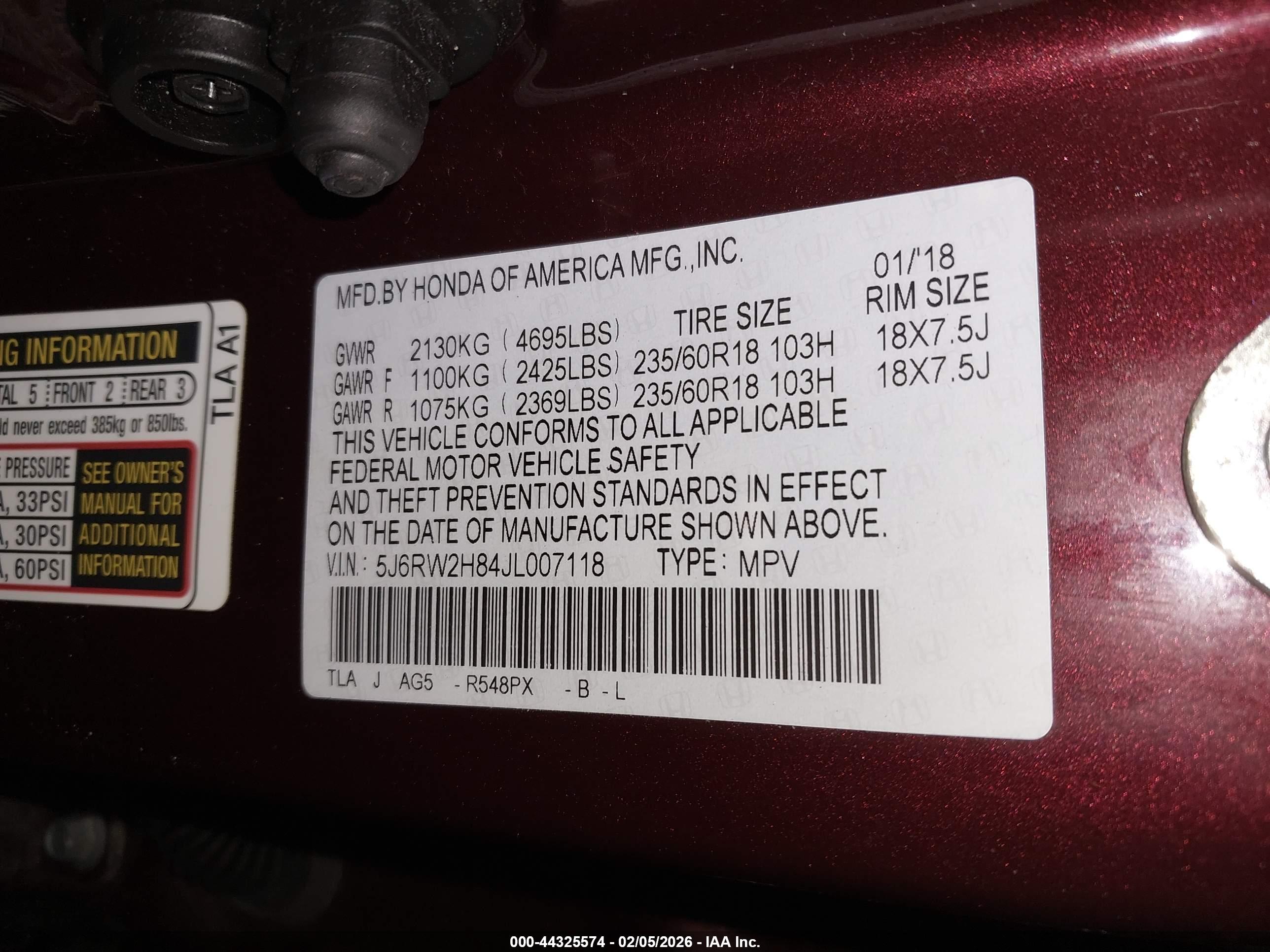 HONDA CR-V image 9
